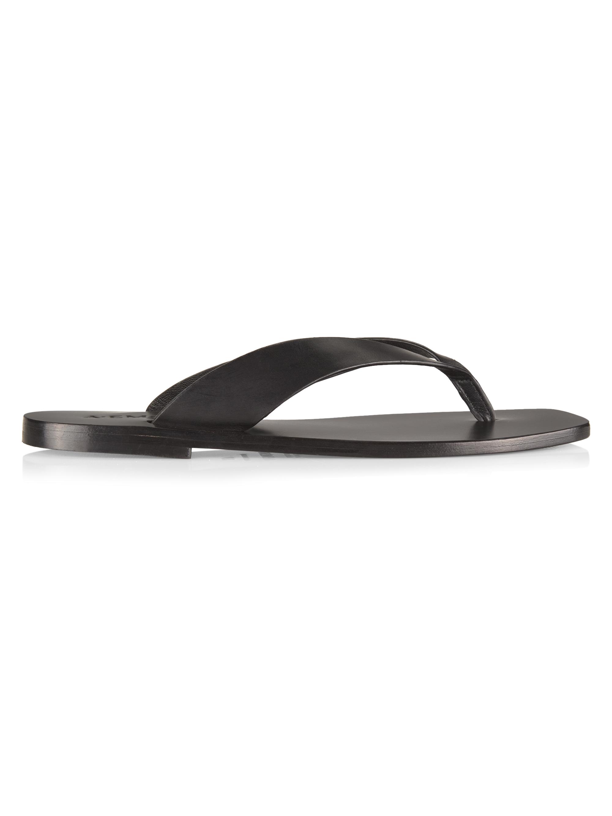 A.Emery Kinto Leather Flip-Flops | Saks Fifth Avenue