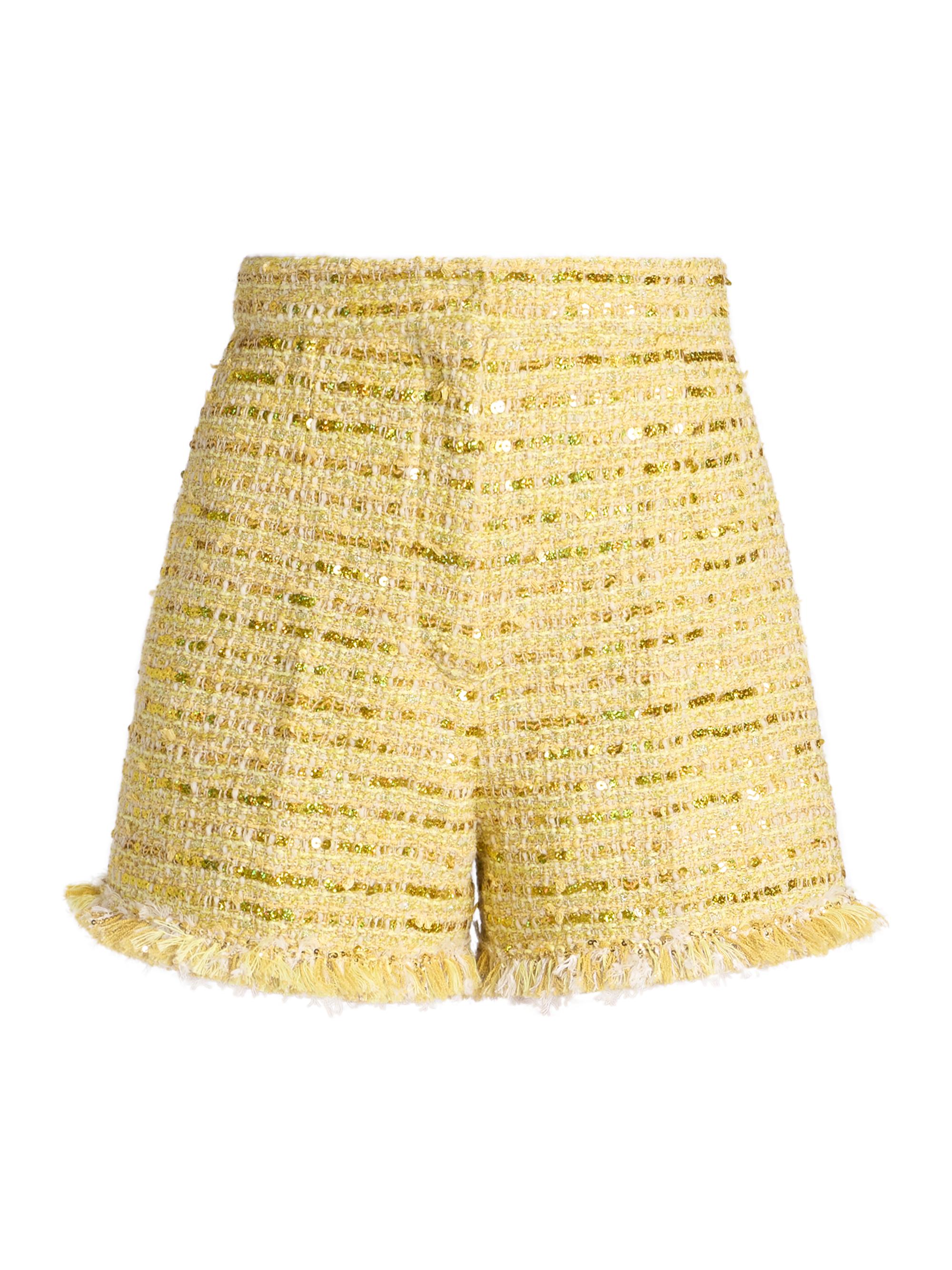 Zimmermann High Tide Belted Ikat Linen Shorts | Saks Fifth