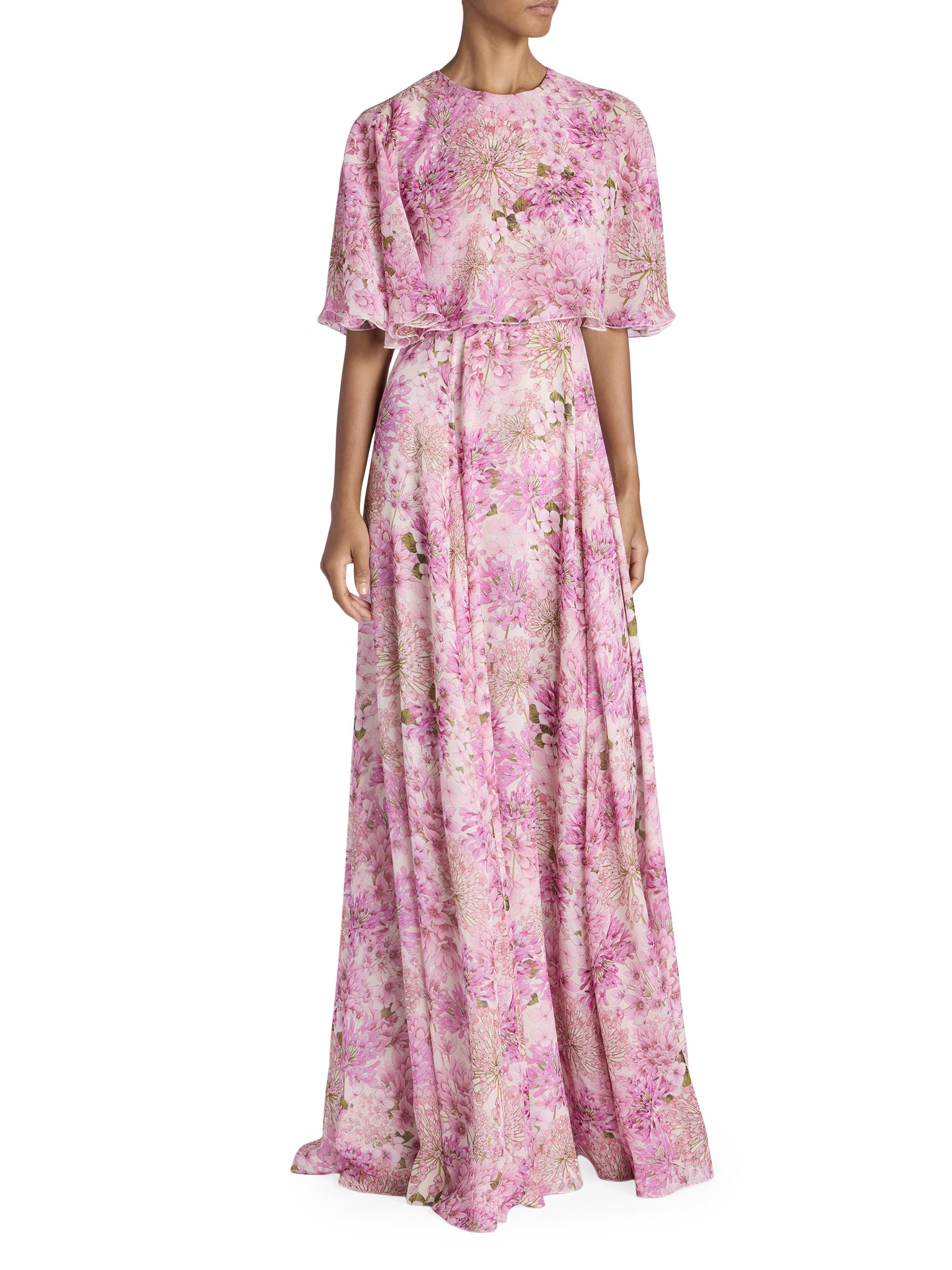新品SALE☆ GIAMBATTiSTA VALLi ジャケット Giambattista Valli Floral Silk Maxi Dress | Saks Fifth Avenue