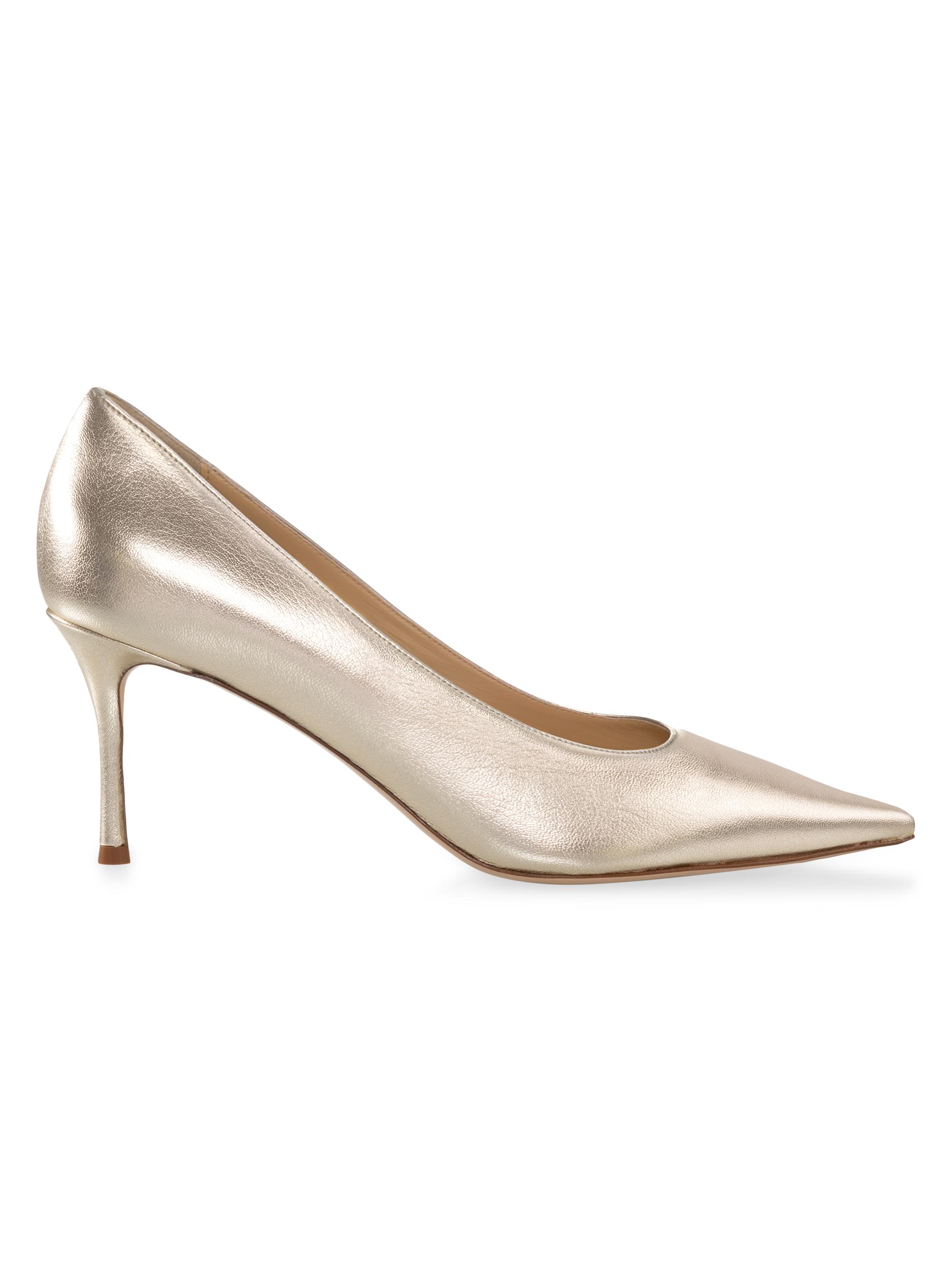 Marion Parke Women's CP 70 Metallic Pumps - Beige Metallic