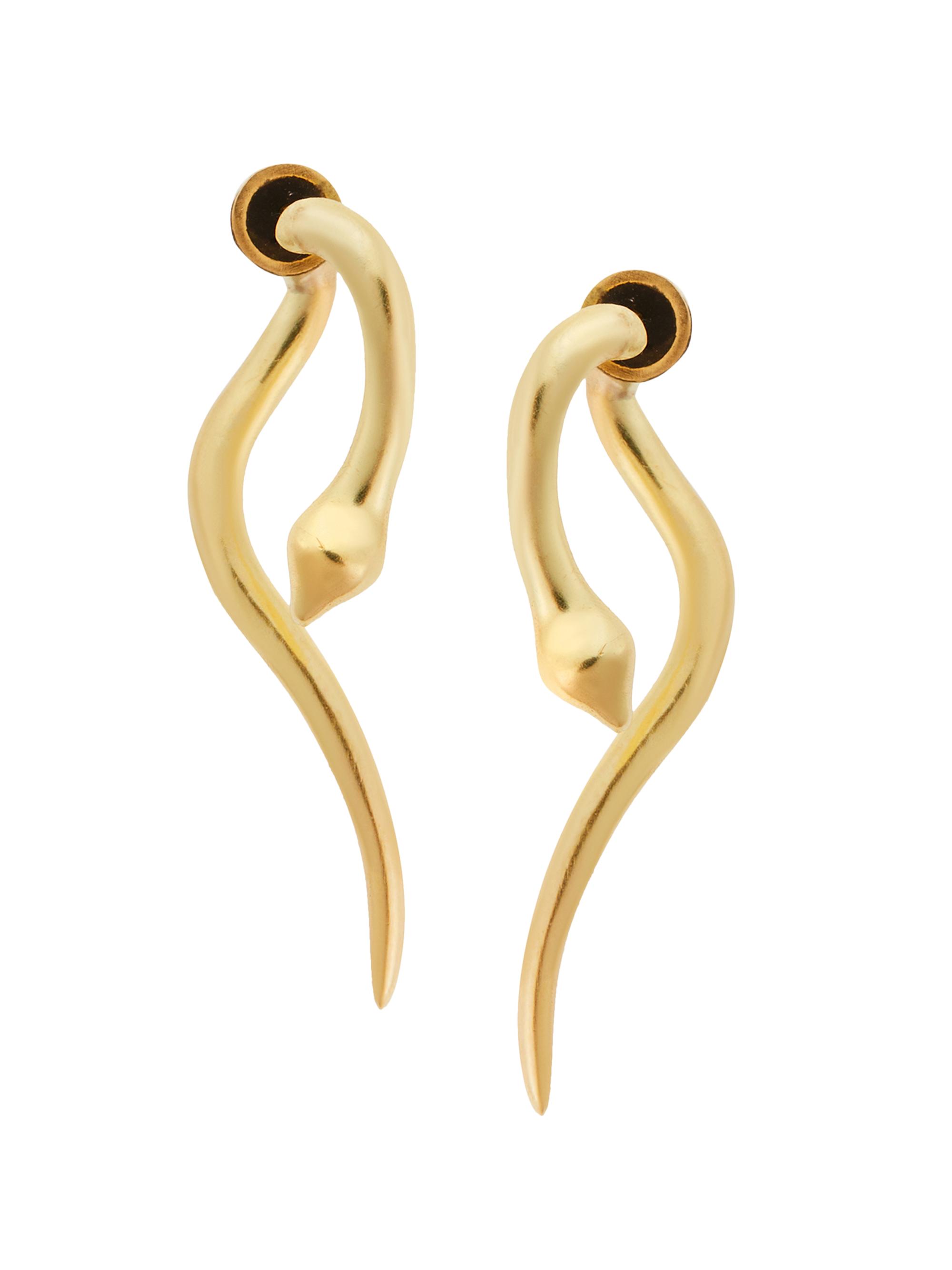 Ileana Makri Women's 18K Gold Snakes Collection Earrings - Yellow Gold
