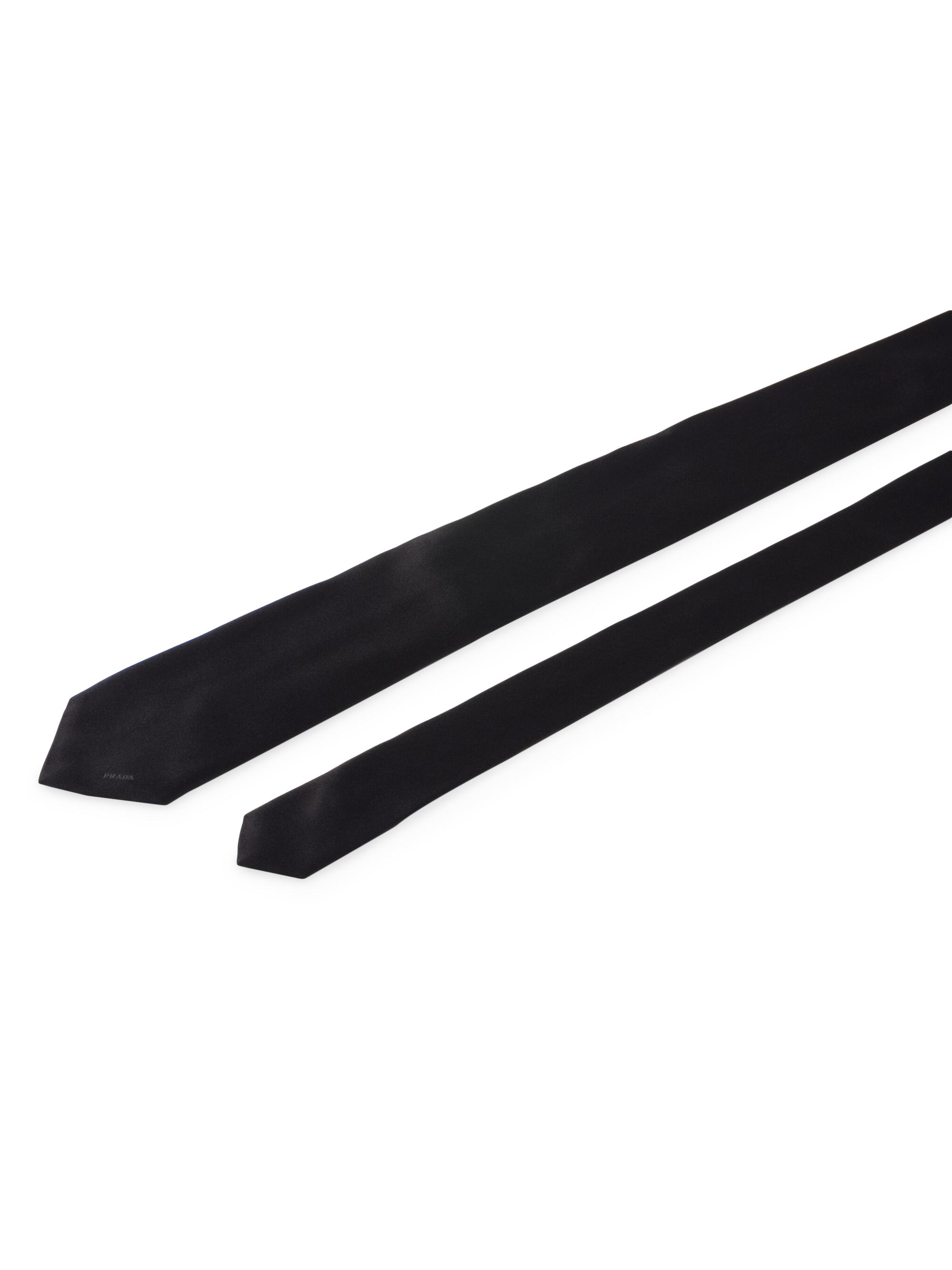 Prada Satin Tie | Saks Fifth Avenue