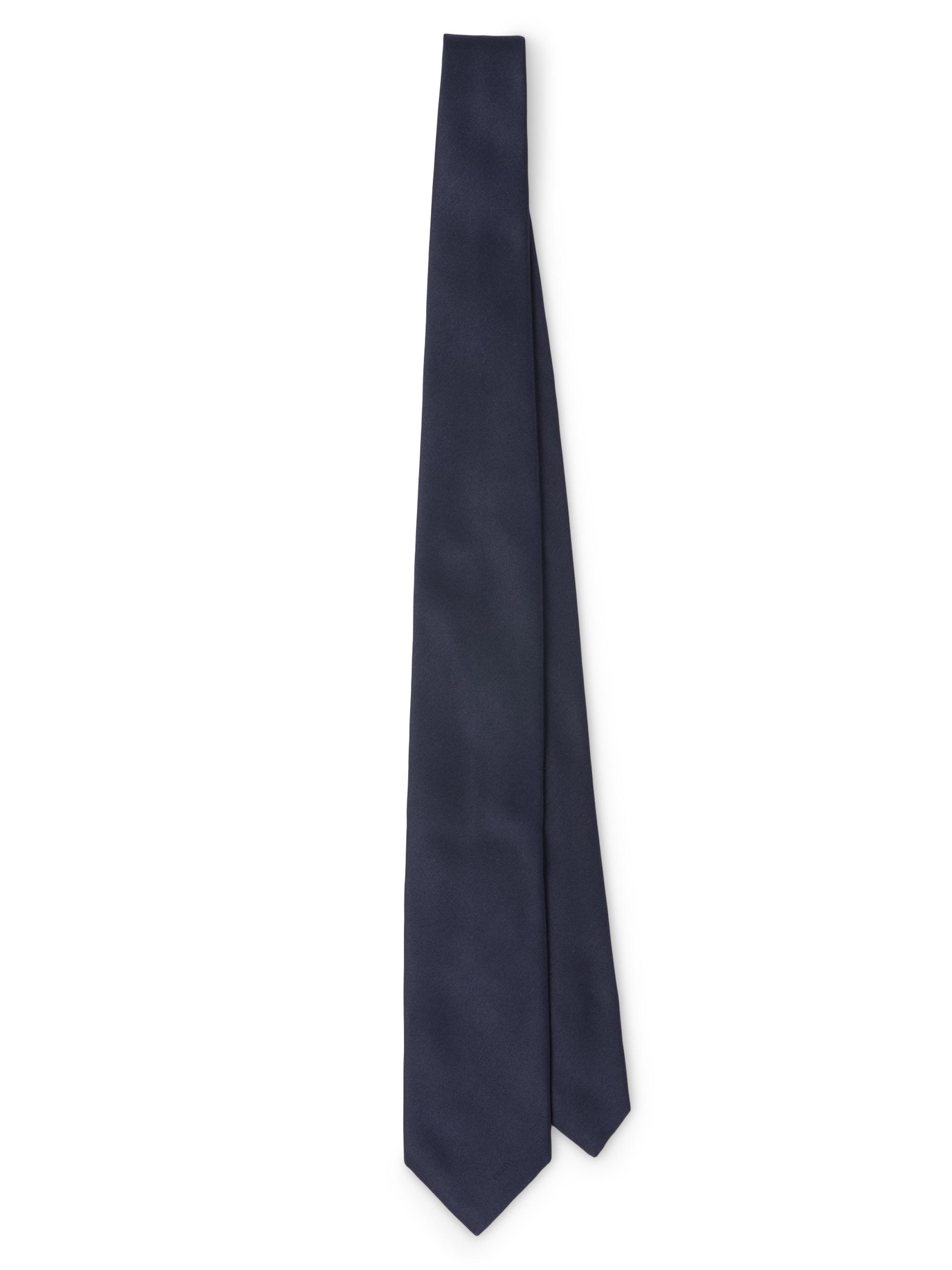 Prada Men's Satin Tie - Blue