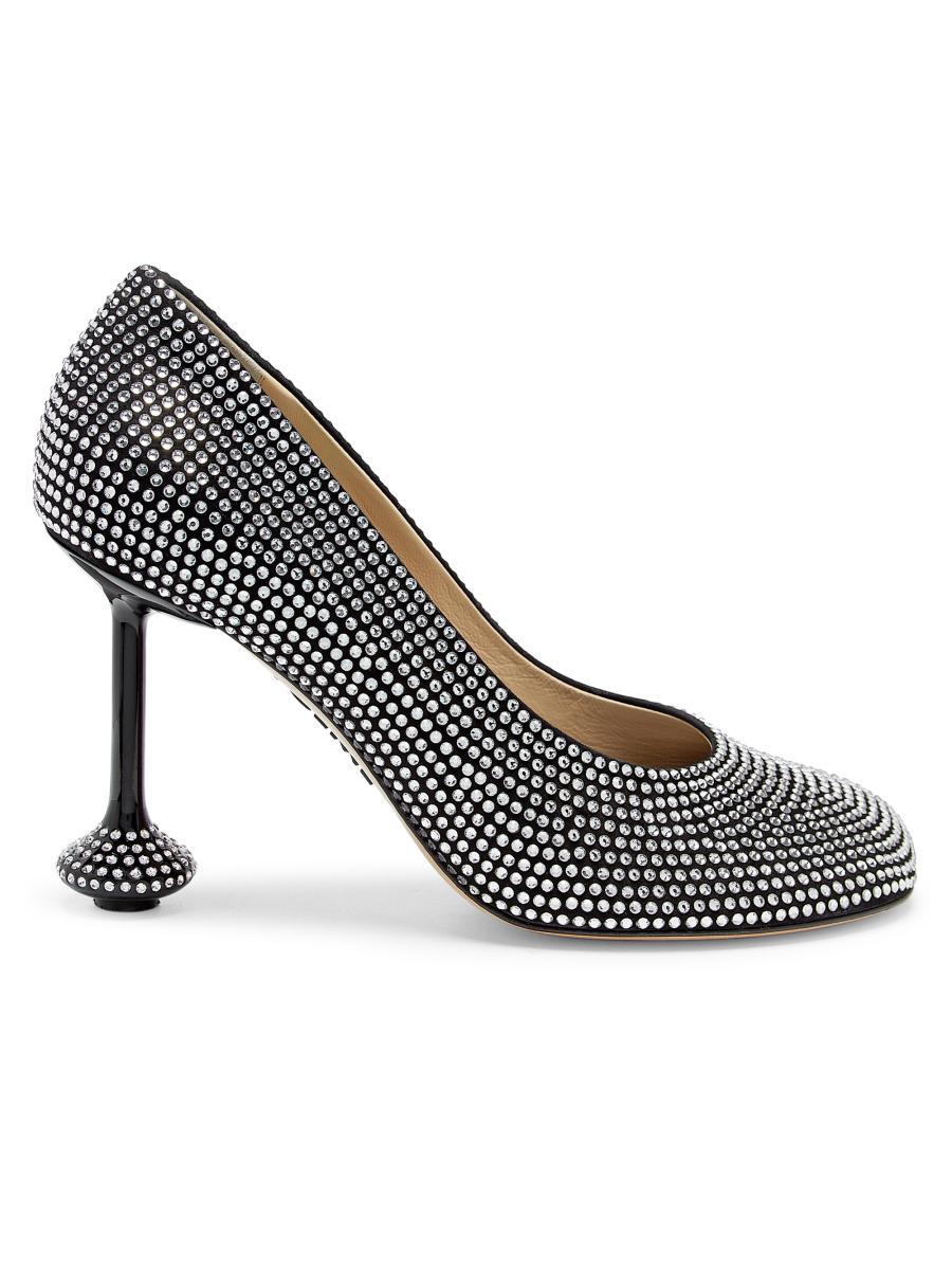 LOEWE Toy Strass 90MM Pumps | Saks Fifth Avenue