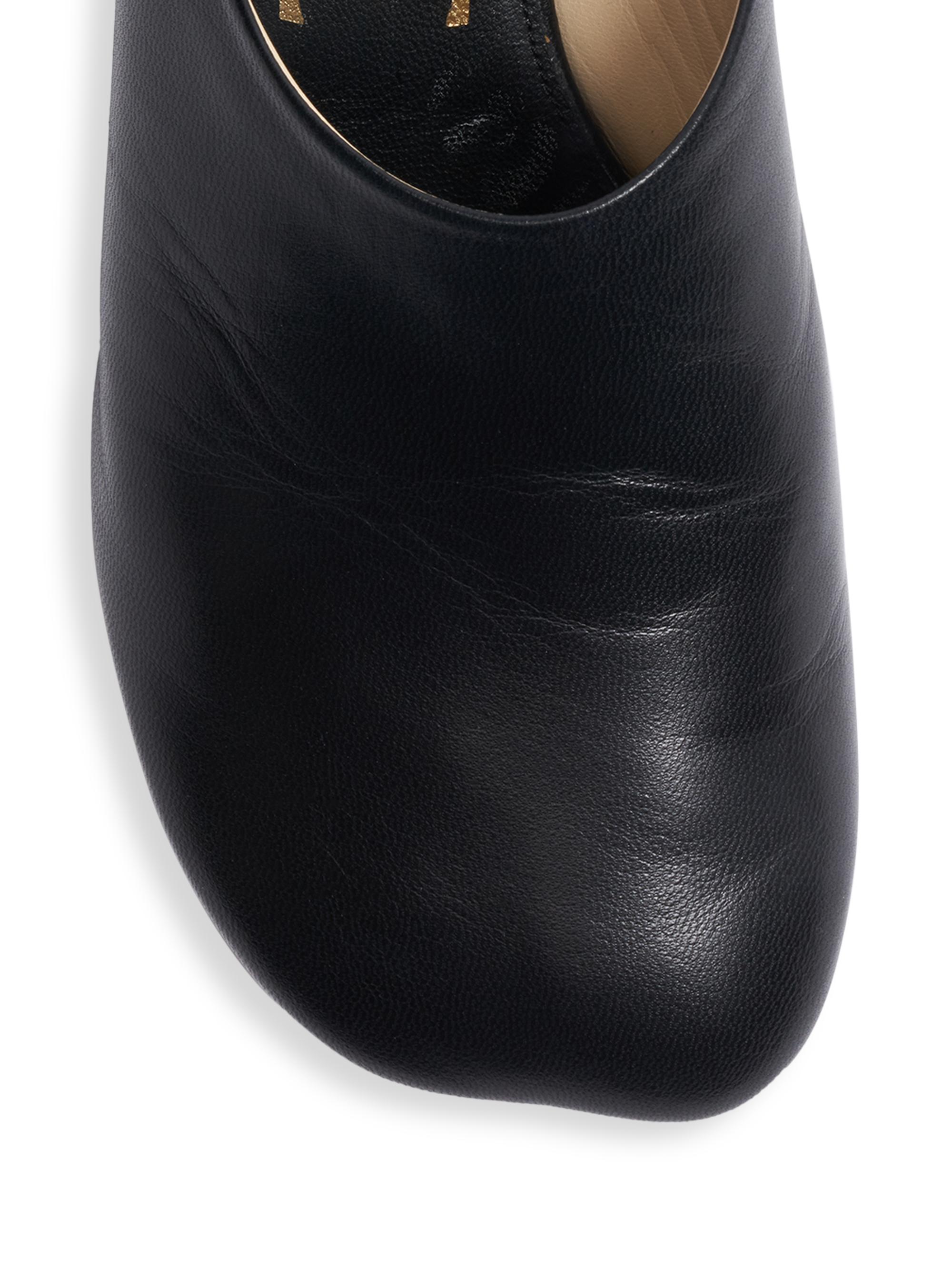 LOEWE Toy 45MM Leather Mules | Saks Fifth Avenue