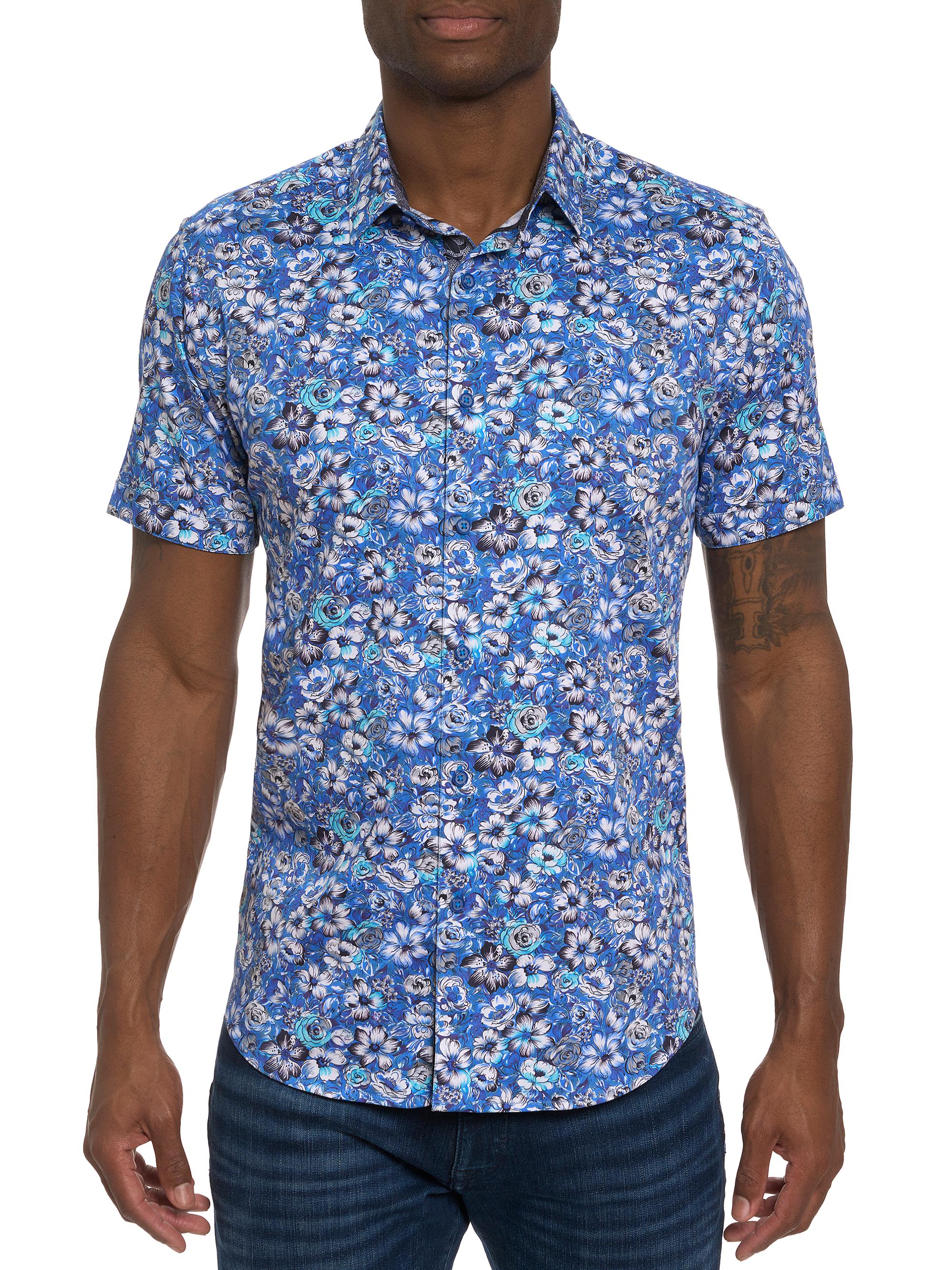 Robert Graham Men's Sole Floral Button-Front Shirt