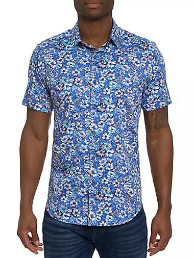 Sole Floral Button-Front Shirt