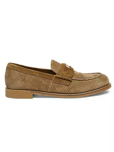 Corduroy Penny Loafers