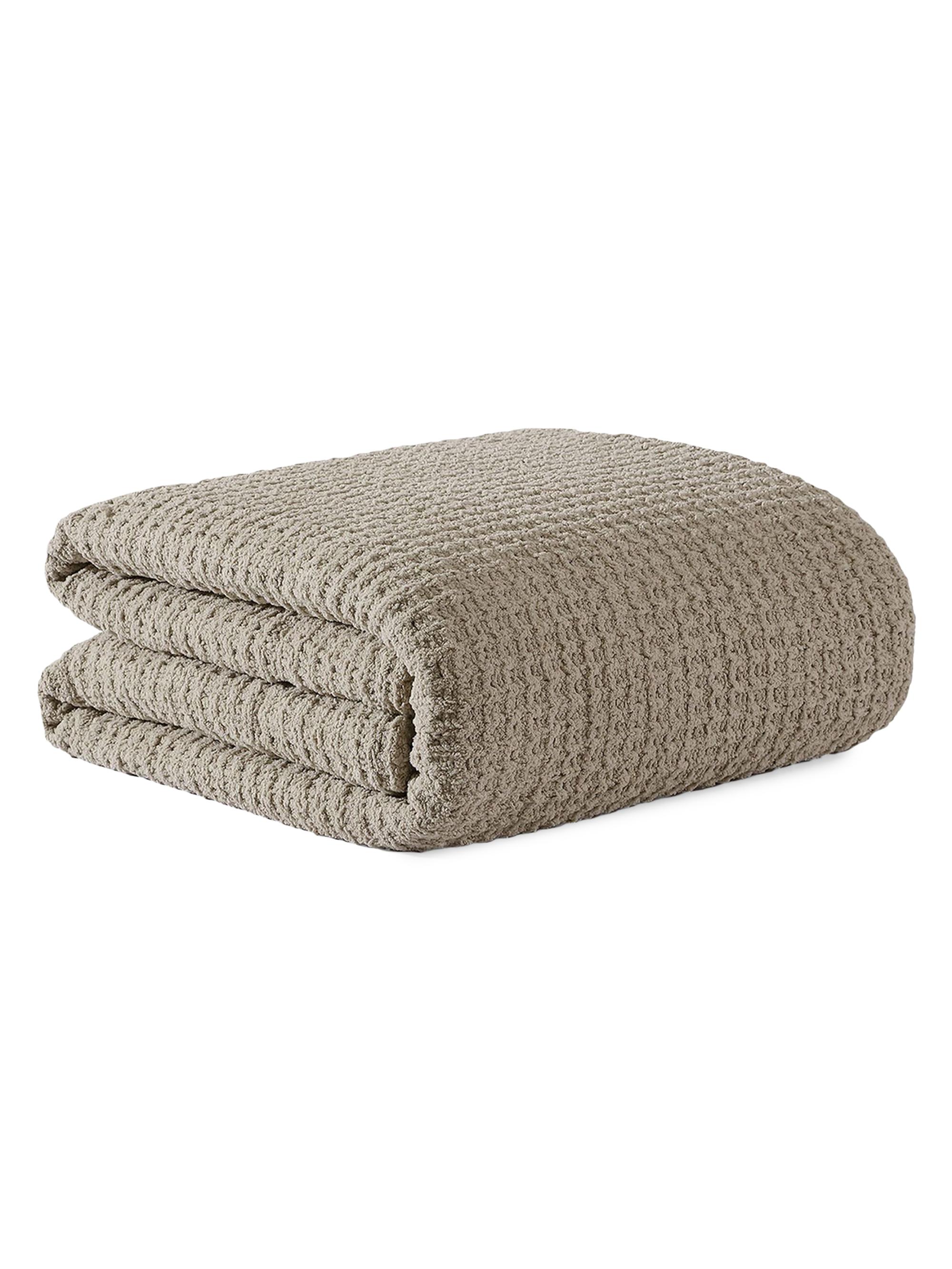 Sunday Citizen Snug Waffle Comforter - Taupe Full