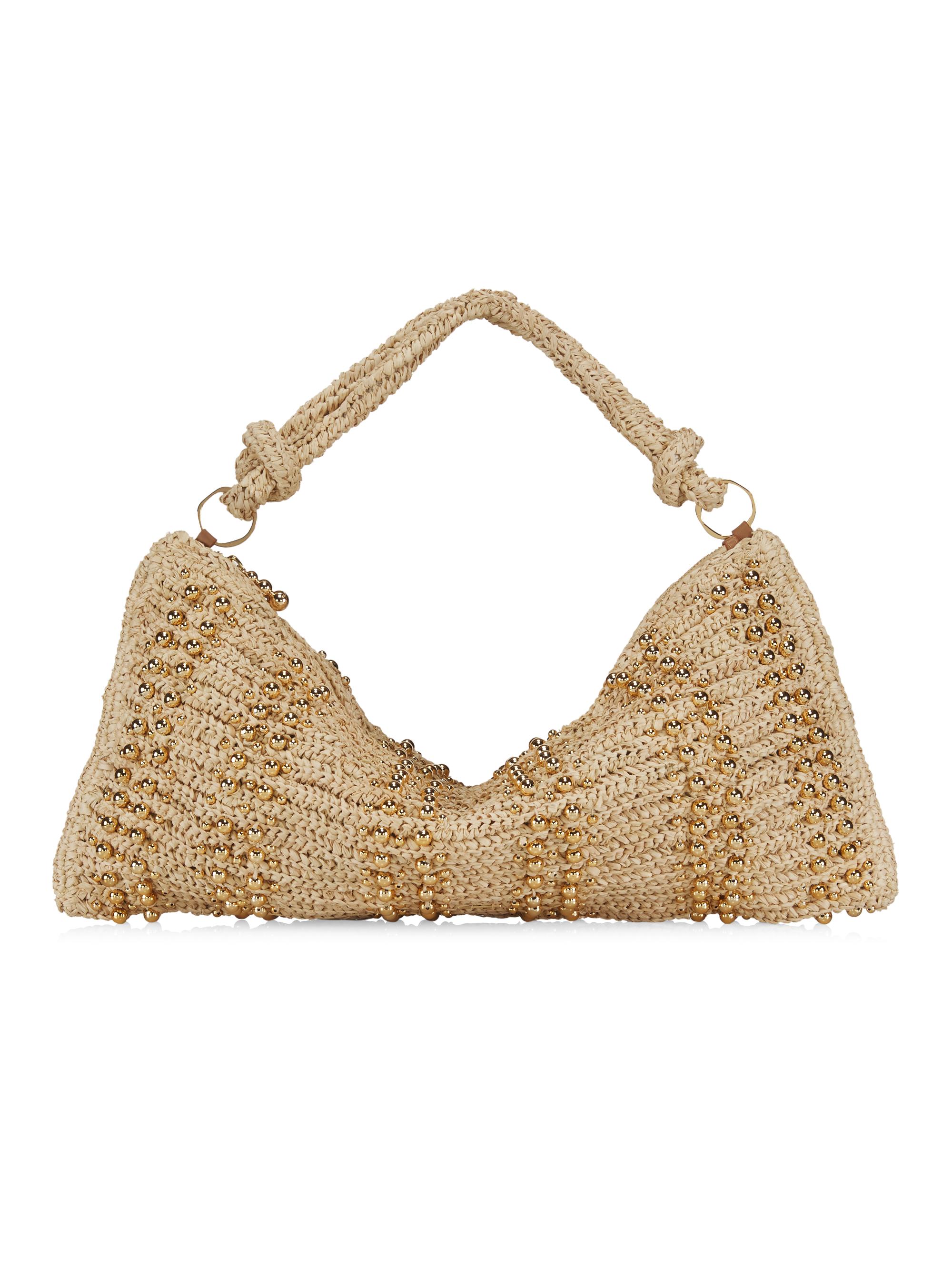 Cult Gaia Women's Hera Raffia Shoulder Bag - Natural