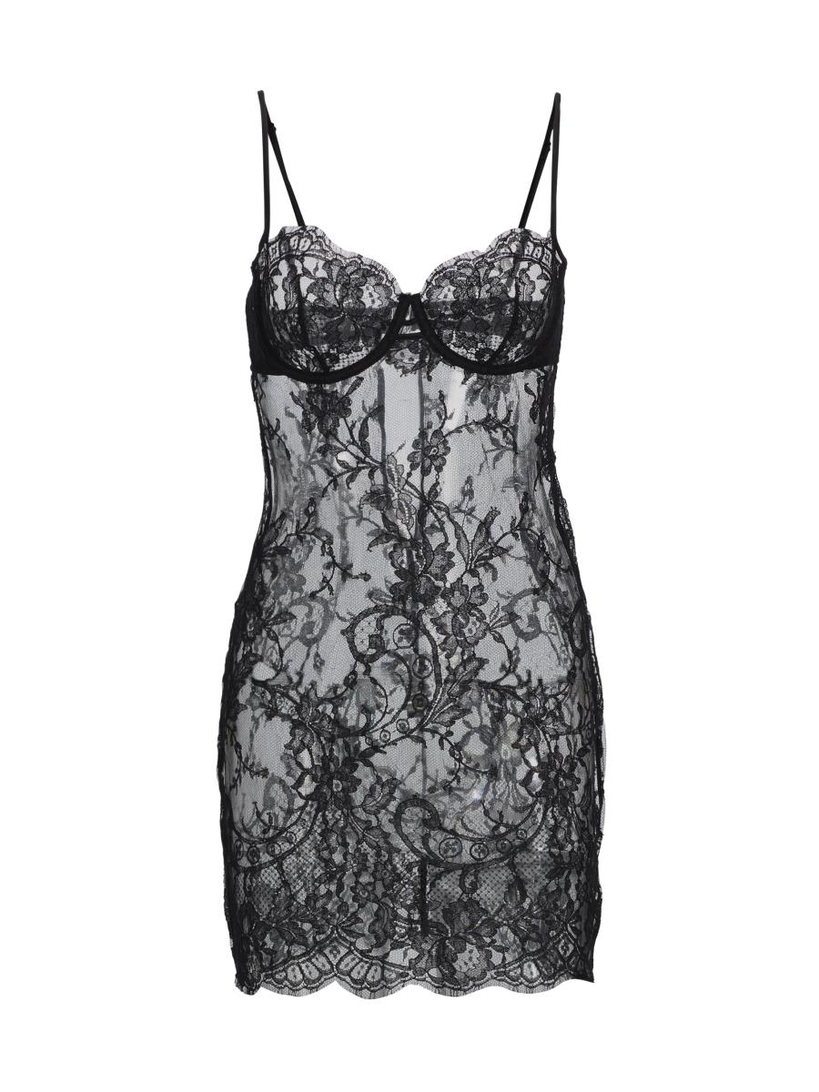 Kiki de Montparnasse Camille Lace Mini-Slipdress | Saks Fifth Avenue