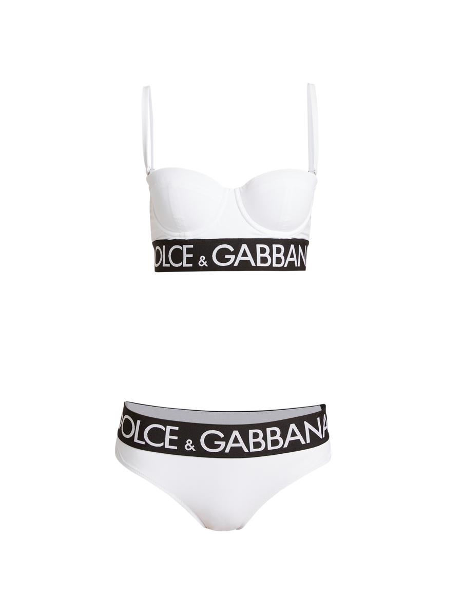Dolce&Gabbana Logo Bikini | Saks Fifth Avenue