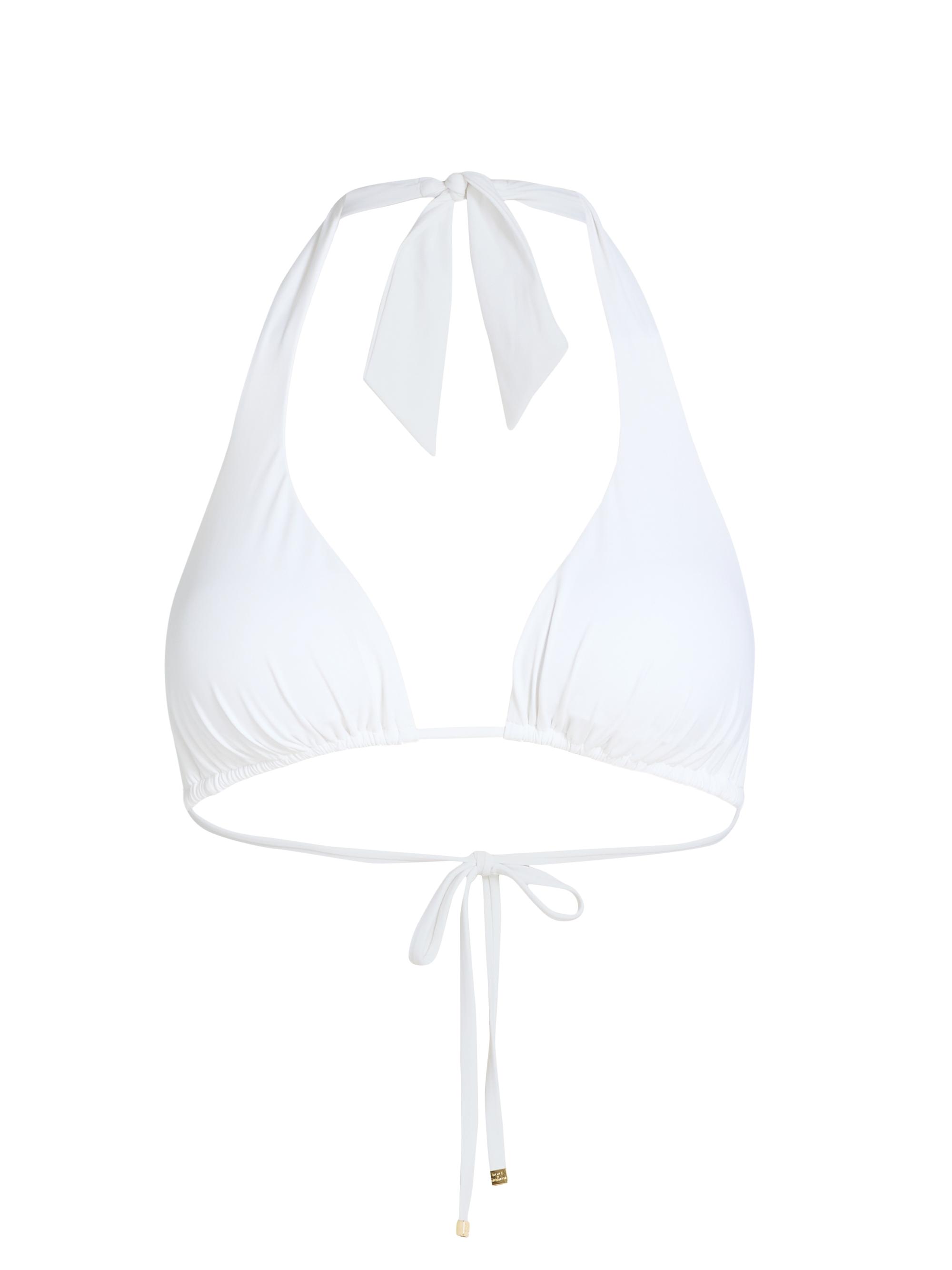 Dolce & Gabbana Women's Halter Bikini Top - Bianco Ottico