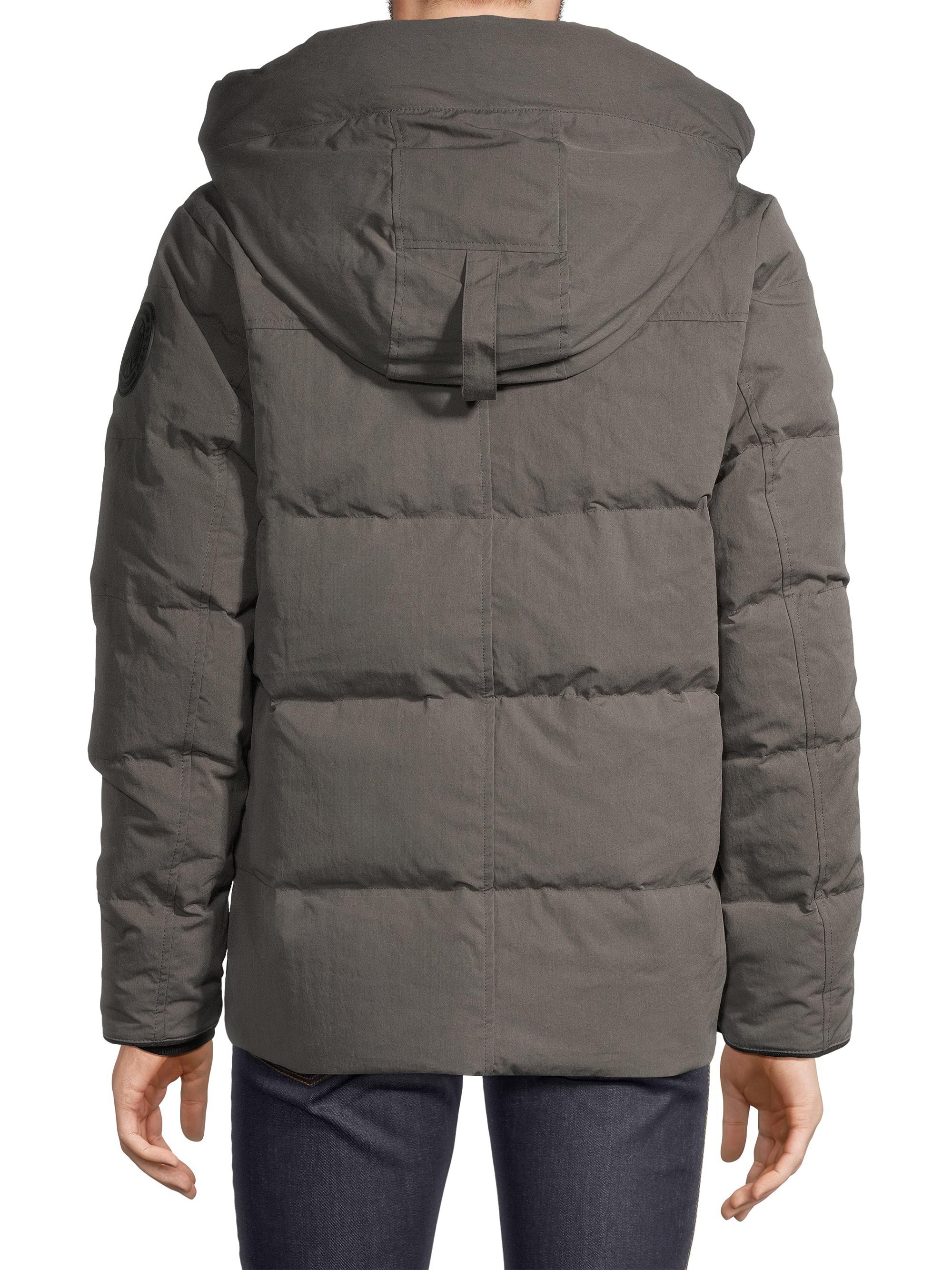 Canada Goose Wyndham Hooded Slim-Fit Down Parka | Saks Fifth Avenue