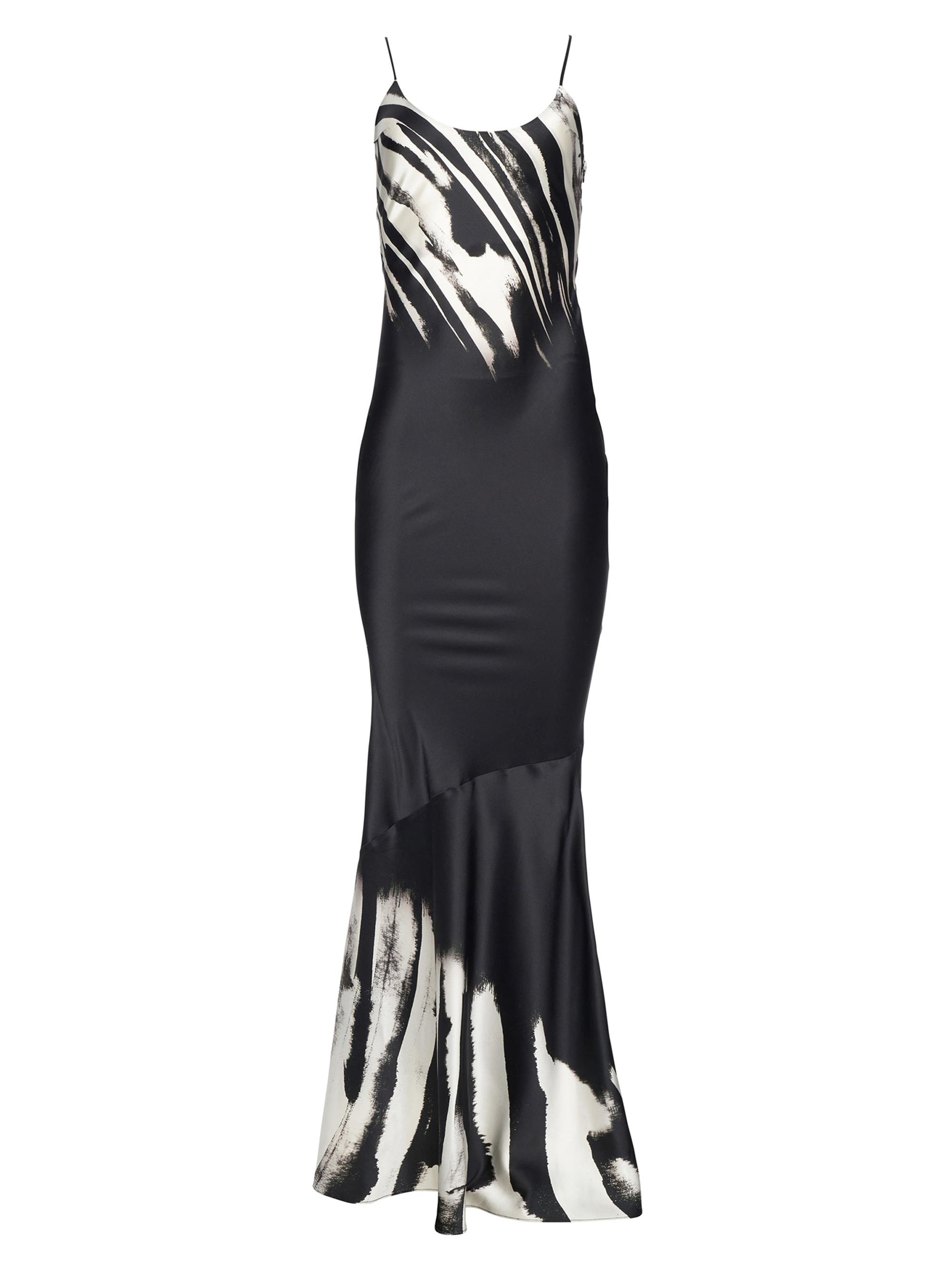 Retrofête Women's Cami Gown - Zebra Ink Ombre