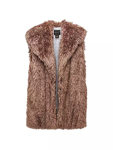 Haute Acorn Mocha Brown Mink Fur Jacket
