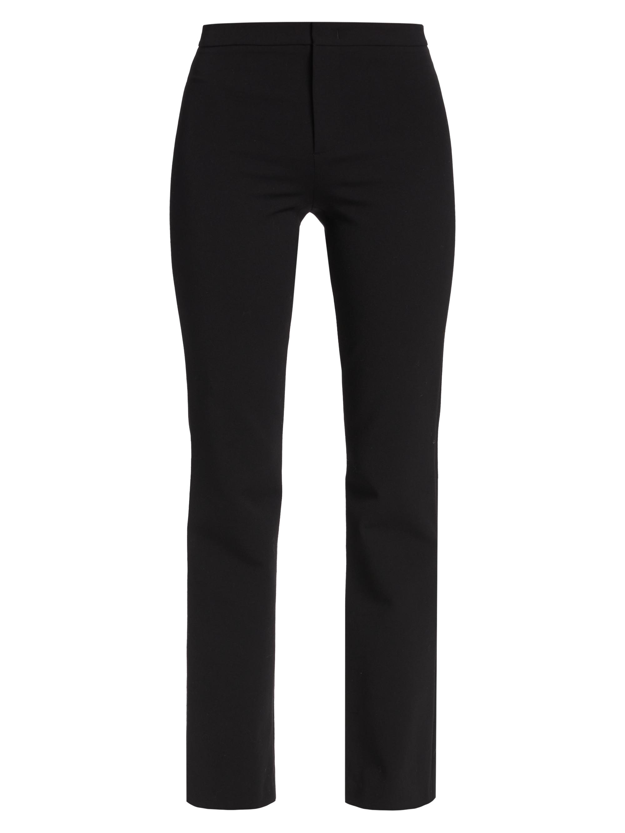 Vince Women's Cotton-Blend Straight-Leg Trousers - Black