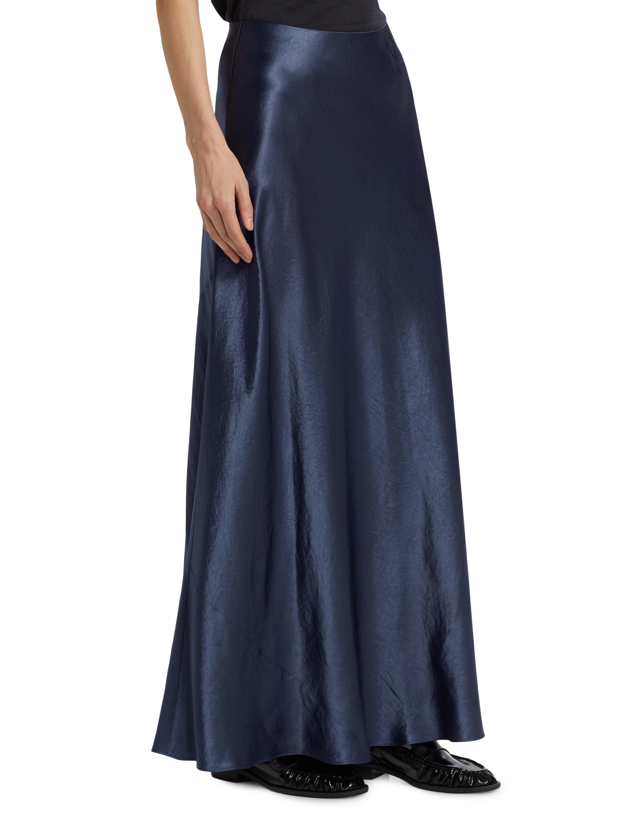 Satin Maxi Skirt