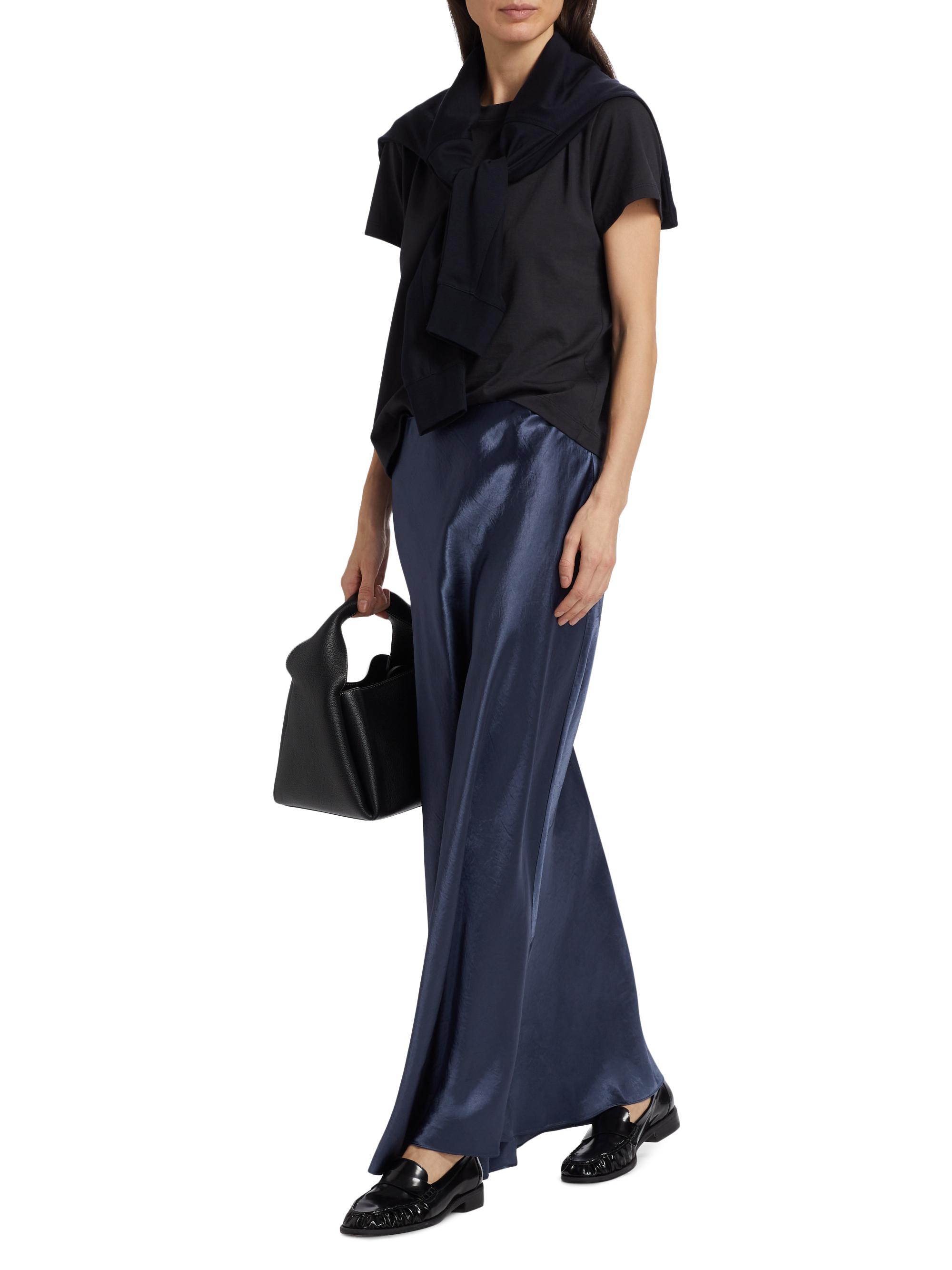 Satin Maxi Skirt
