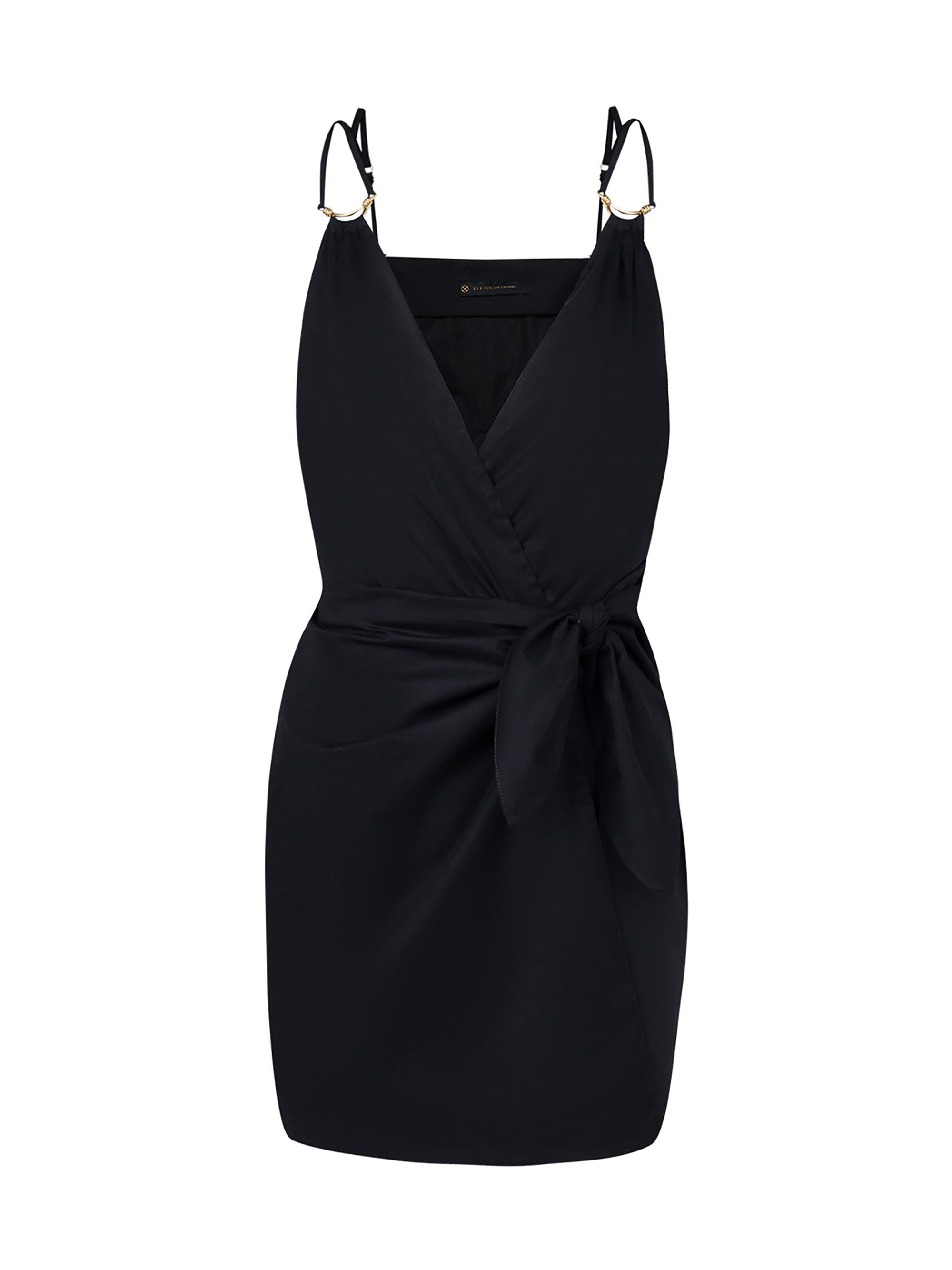 ViX by Paula Hermanny Women's Shiso Cotton Minidress - Black