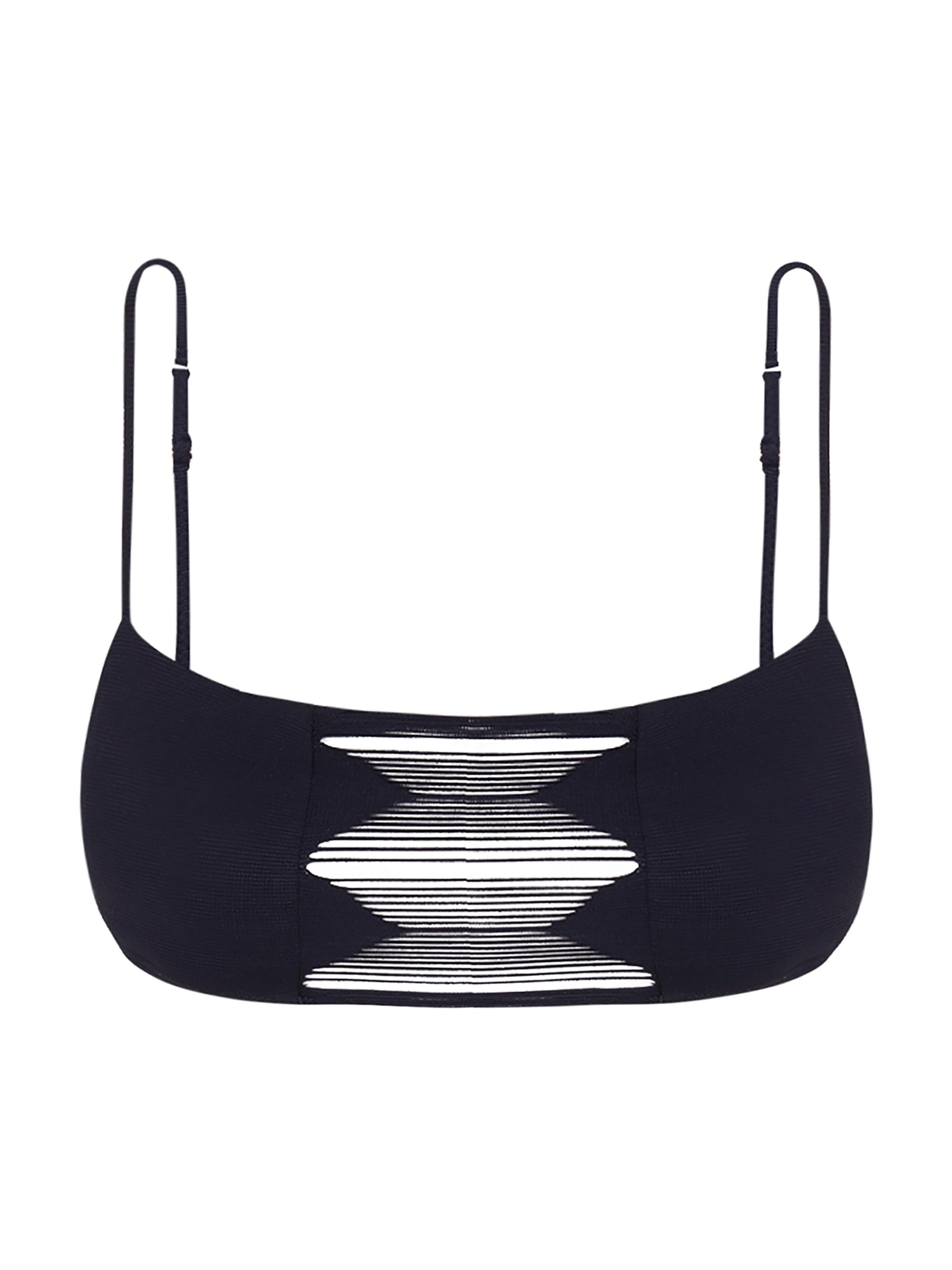 ViX by Paula Hermanny Women's Zoe Eleonor Bikini Top - Black