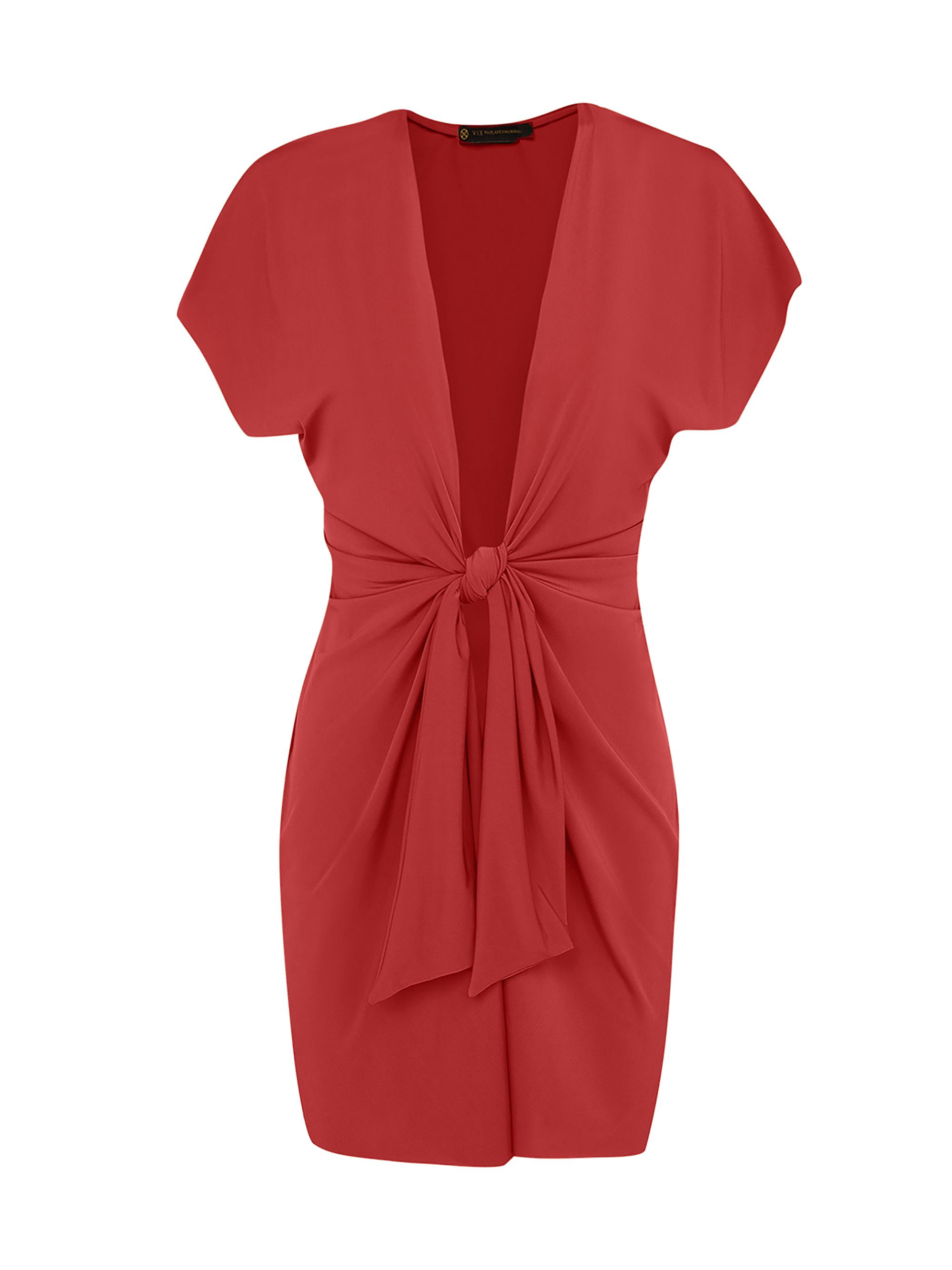 ViX by Paula Hermanny Women's Sasha Cover-Up Minidress - Red