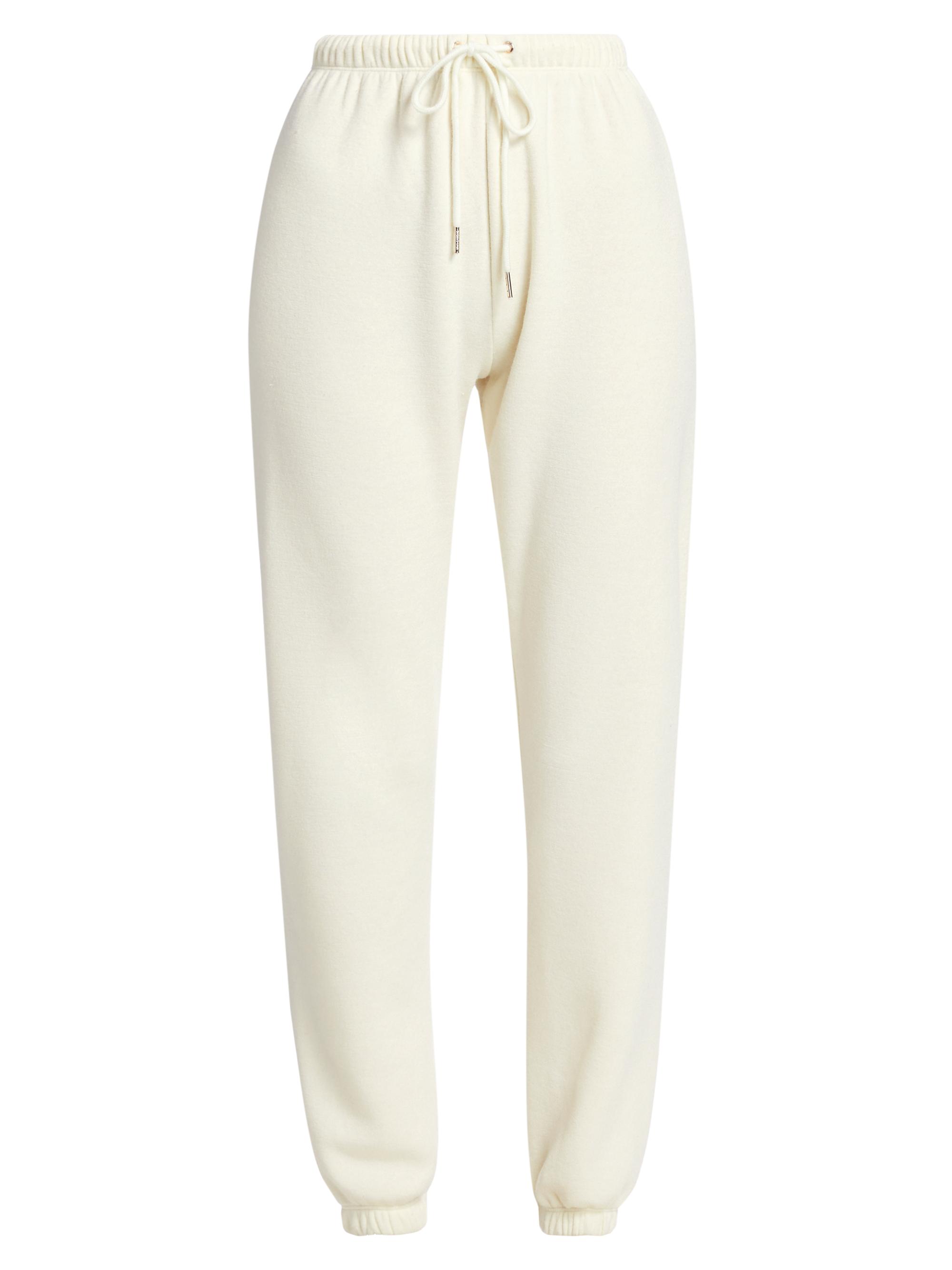 Stellae Dux Women's Fleece Drawstring Sweatpants - Moonstone