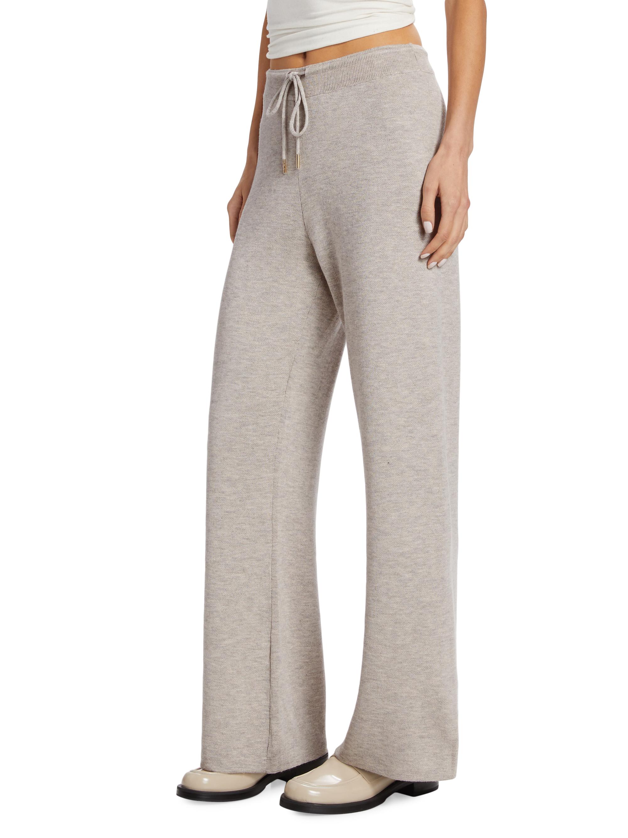 Stellae Dux Double-Knit Wide-Leg Drawstring Pants | Saks Fifth Avenue