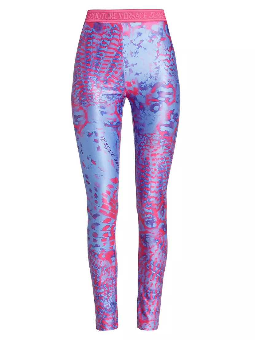 Shop Sale Leggings From Versace Jeans Couture at SSENSE