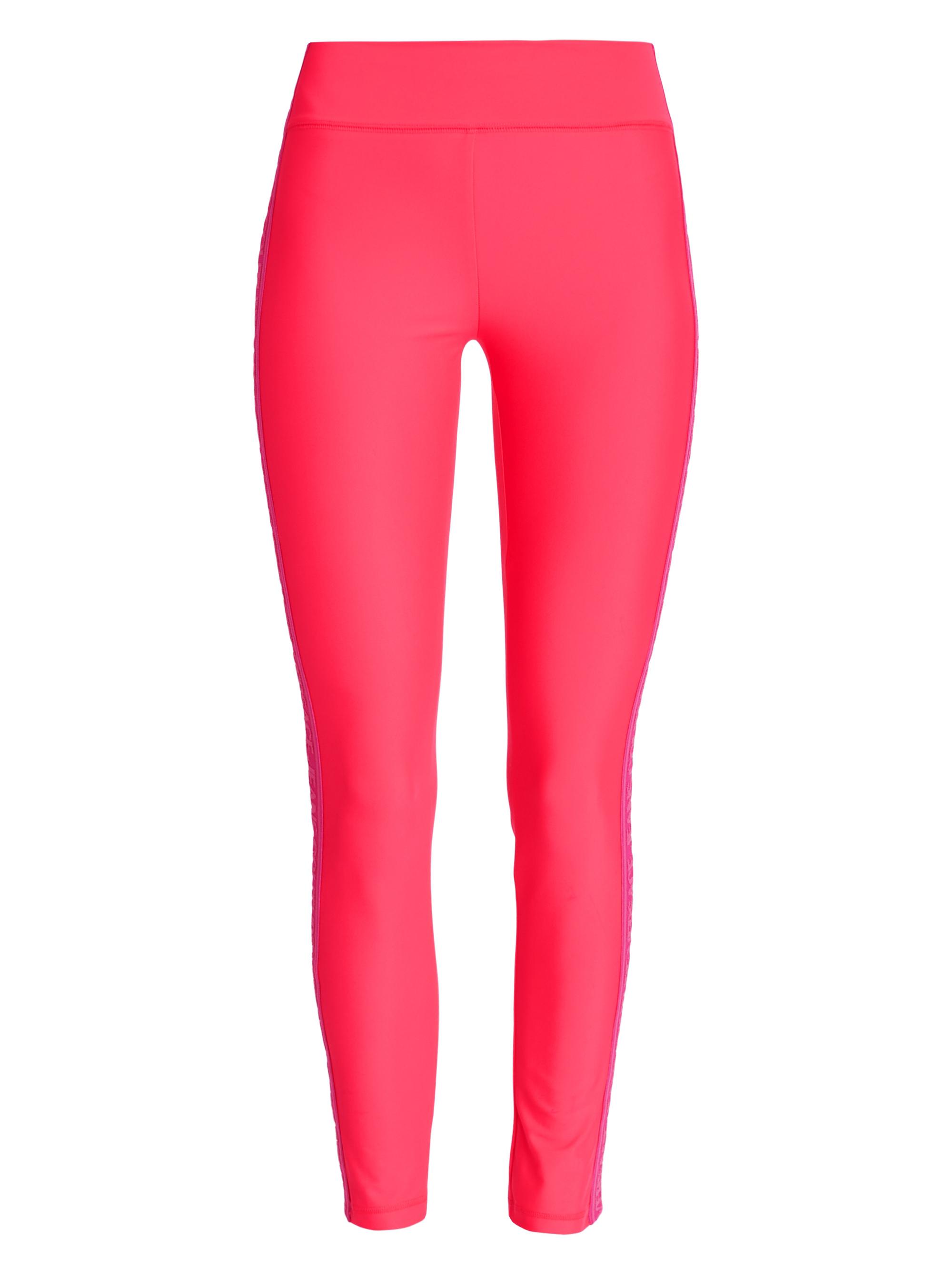 Versace Jeans Couture Women's Logo-Detailed Jersey Leggings - Hot Pink