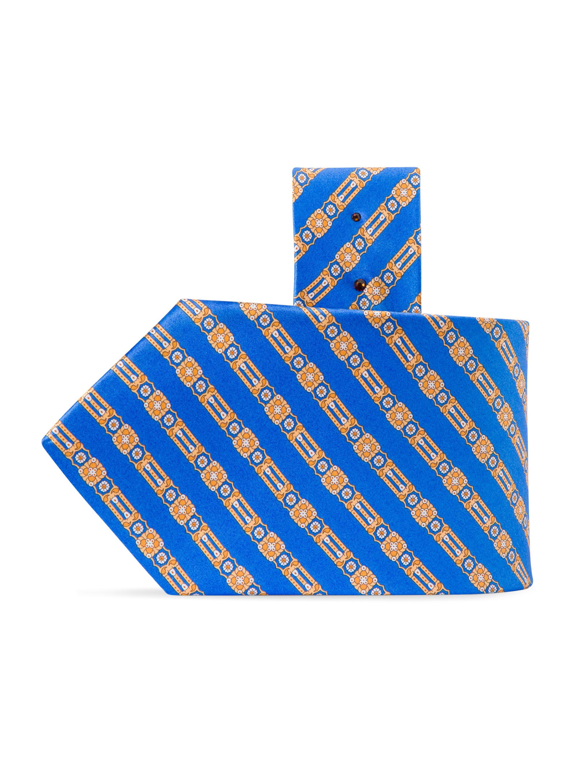 Stefano Ricci Men's Luxury Handmade Silk Tie - Blue