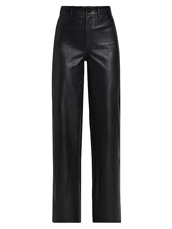 Shop Paige Sasha Faux Leather Wide-Leg Pants | Saks Fifth Avenue Shop Paige Sasha Faux Leather Wide-Leg Pants | Saks Fifth Avenue