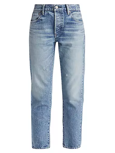 Arden Low-Rise Tapered Jeans