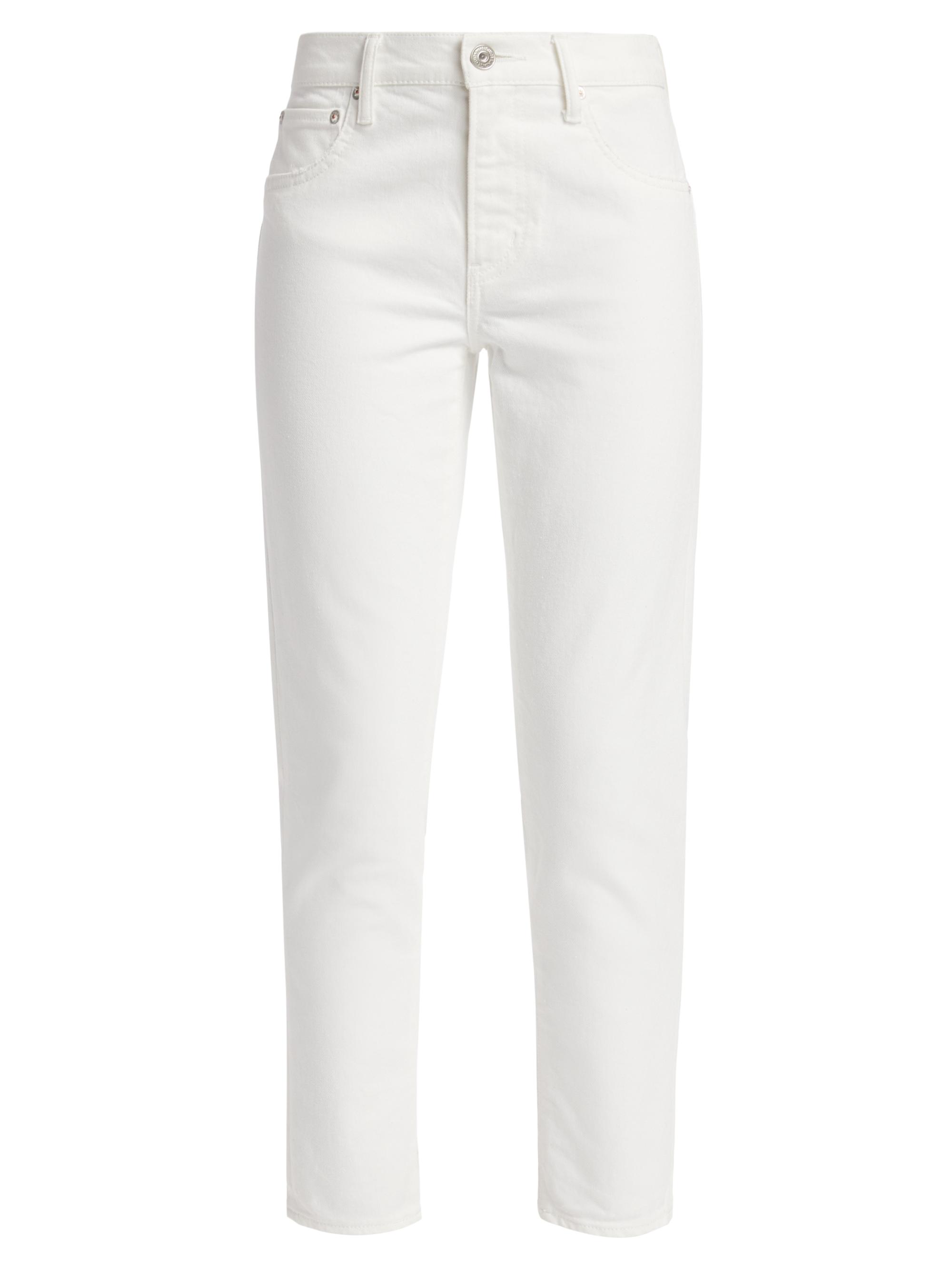 Moussy Vintage Women's Oakhaven Cropped Skinny Jeans - White