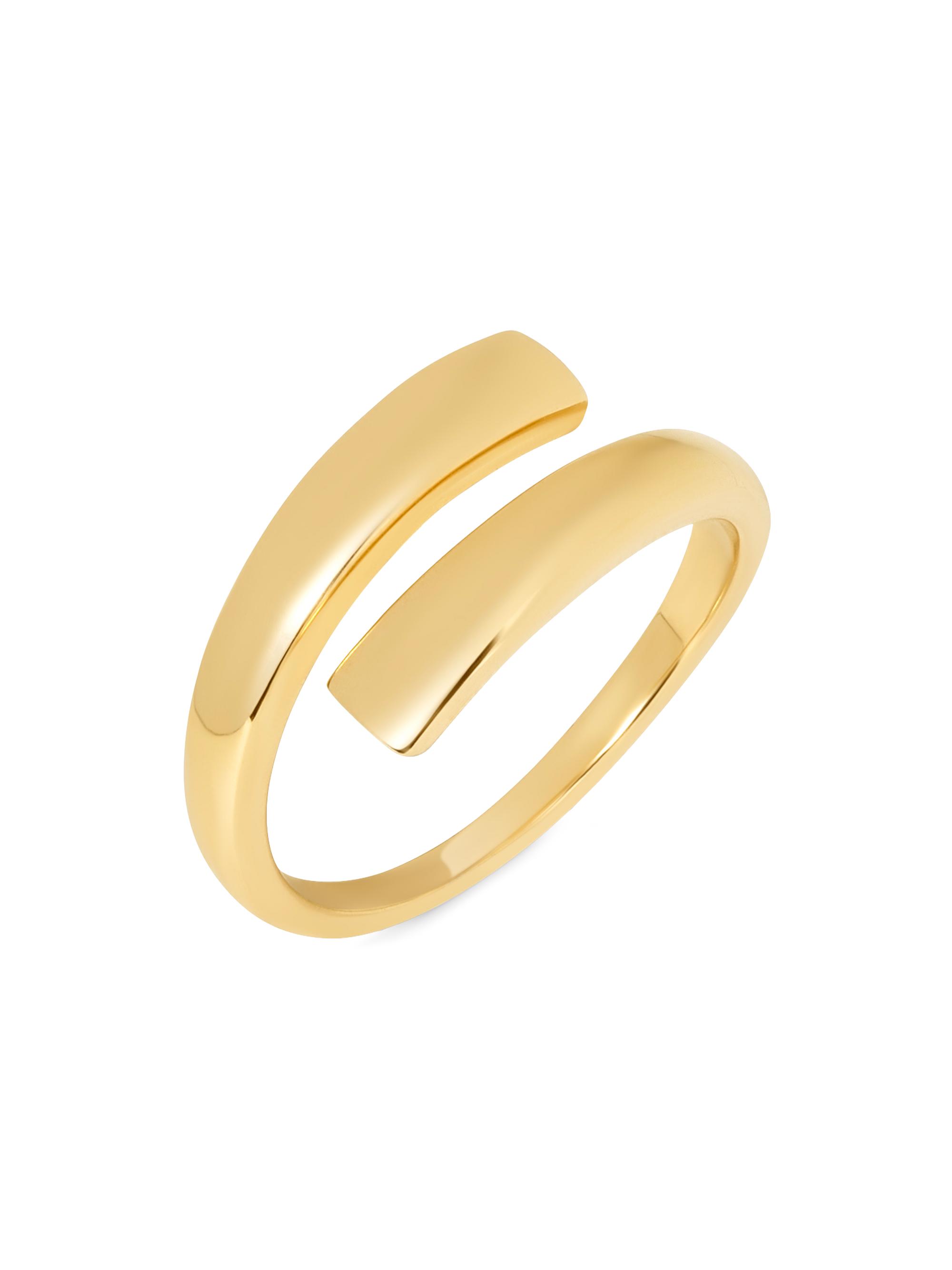 770 Fine Jewelry Women's Bold Gold 14K Yellow Gold Wrap Ring - Gold