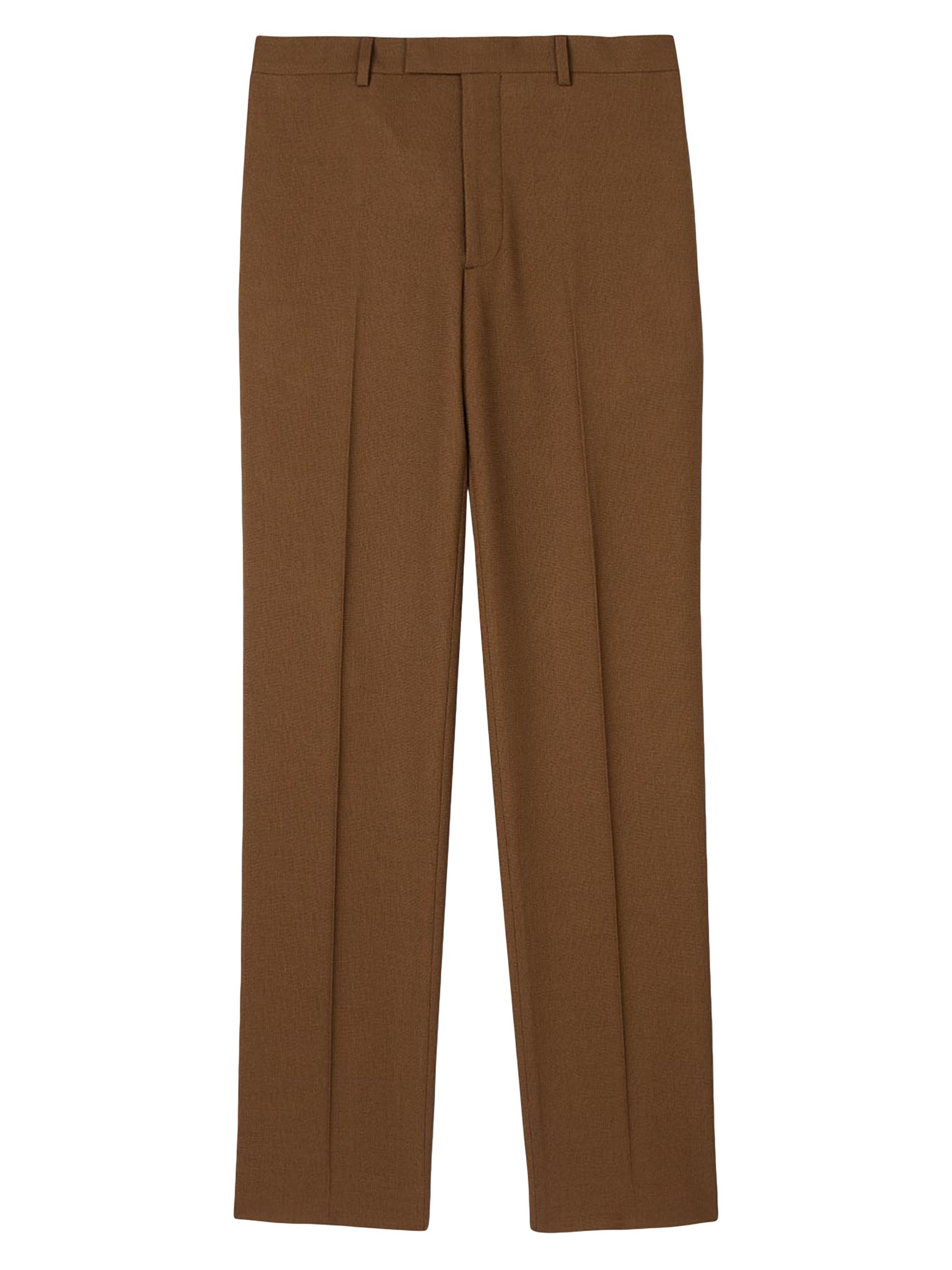 Sandro Men's Wool Suit Trousers - Taupe