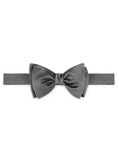 Gucci Bow Tie Brown Blue Stripes Design - Self Tie Bow Tie SALE