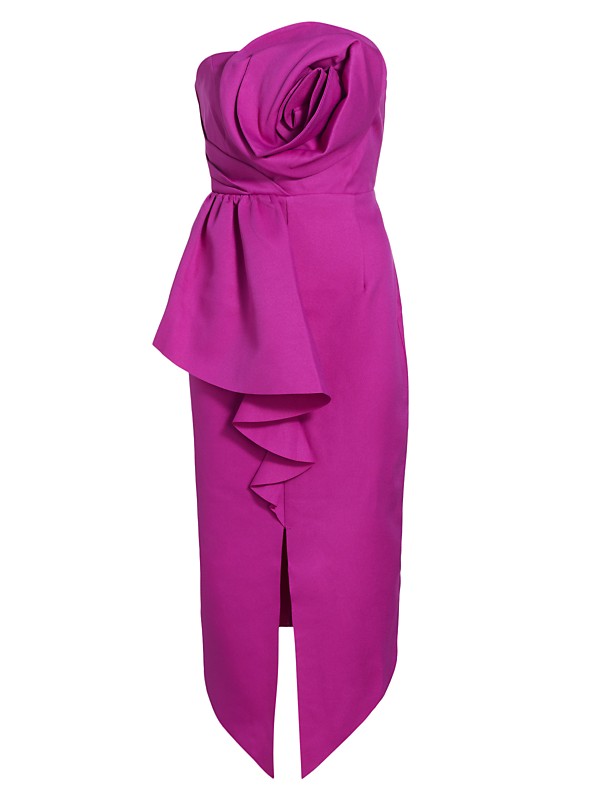 Bowie Strapless Midi Dress Bowie Strapless Midi Dress