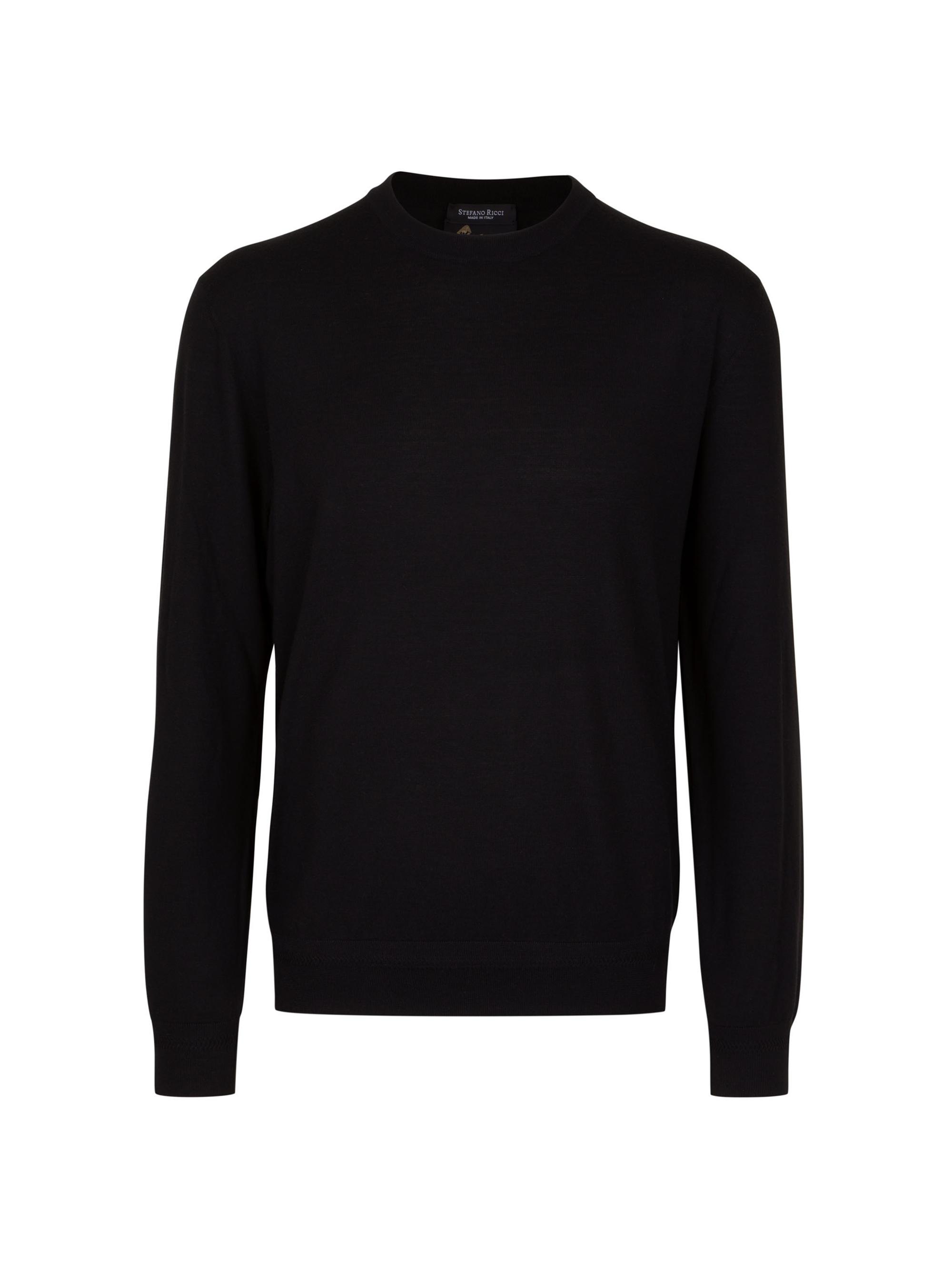 Stefano Ricci Men's Crewneck Sweater - Dark Blue