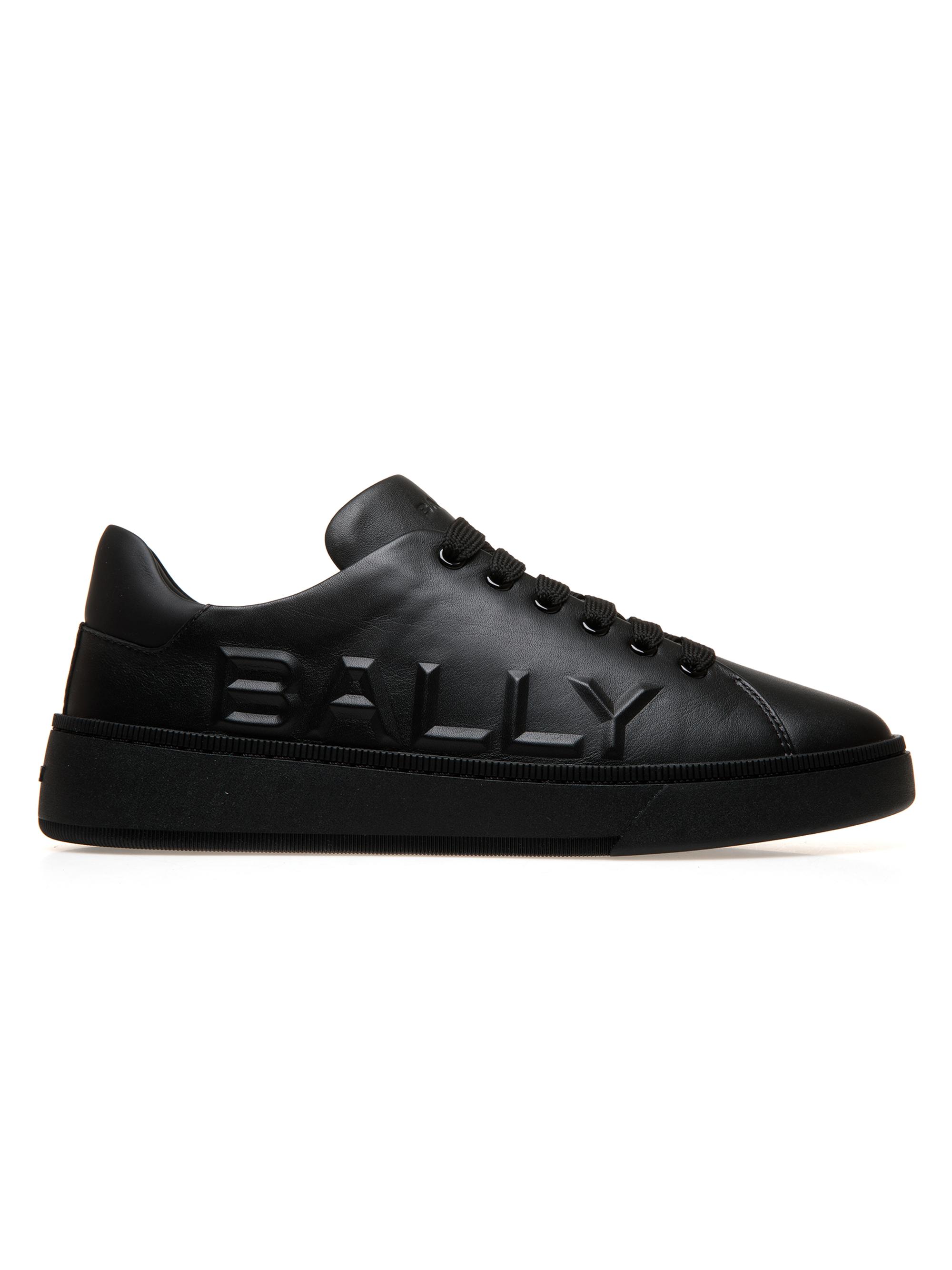 Logo Leather Sneakers