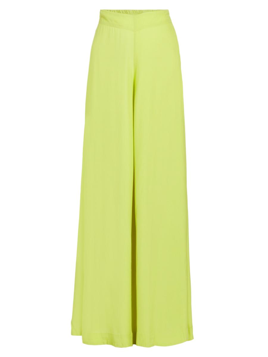 SON OF THE CHEESE - SON OF THE CHEESE SUEDE WIDE PANTS GREENの通販 by  ご購入前にコメントください。｜サノバチーズならラクマ