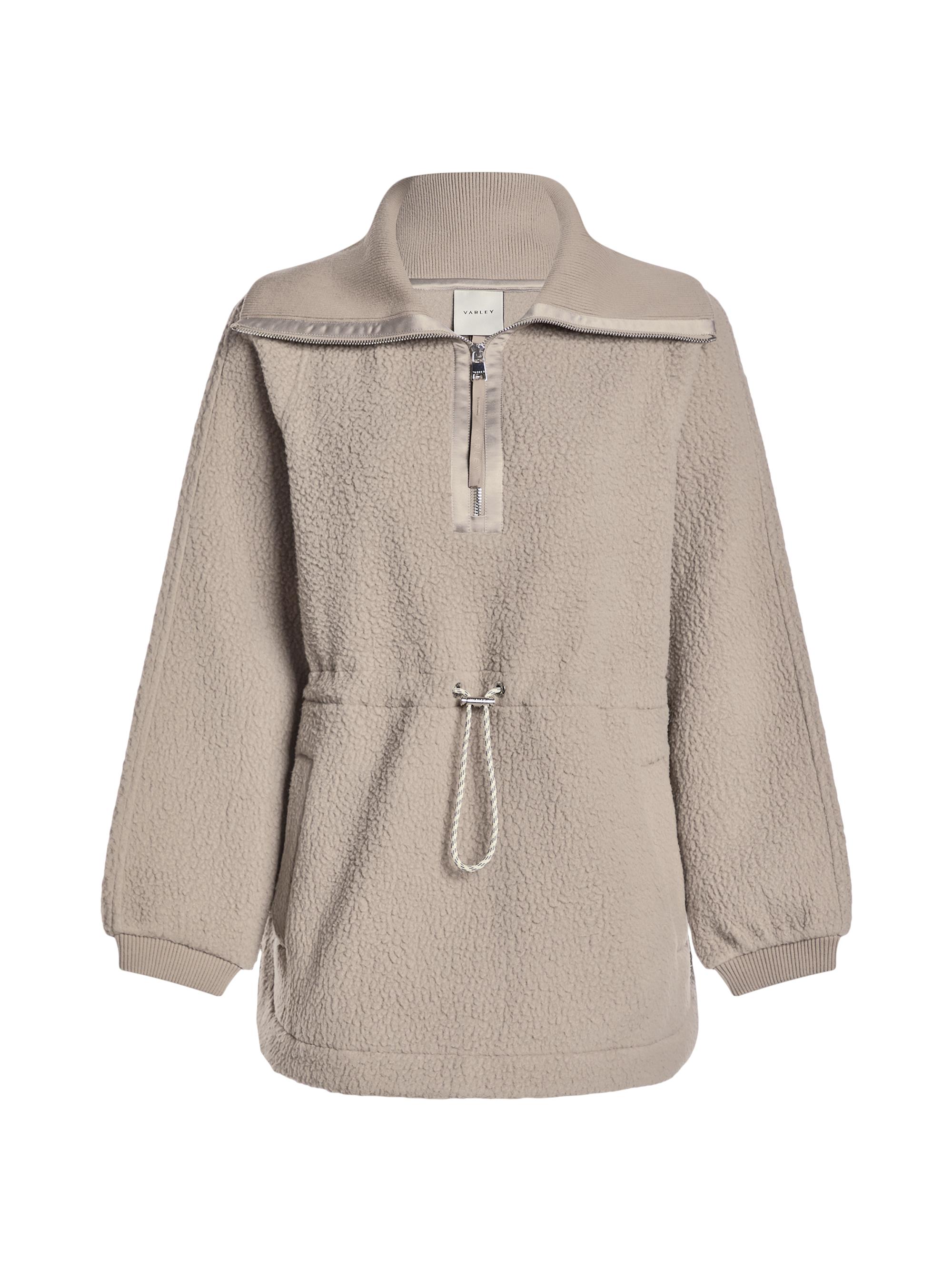 Varley Women's Parnel Fleece Half-Zip Sweater - Fungi