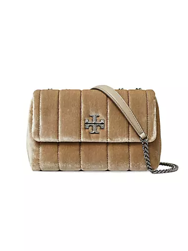 Tory+Burch+Black+Distressed+Leather+Fleming+Soft+Small+Camera+Bag for sale  online