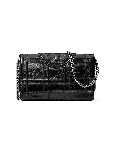 Fleming Soft Quilted Leather Chain Wallet