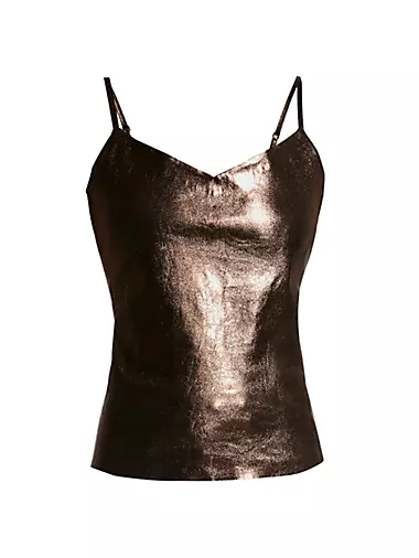 LEATHER NIGHTS CAMI – AS by DF
