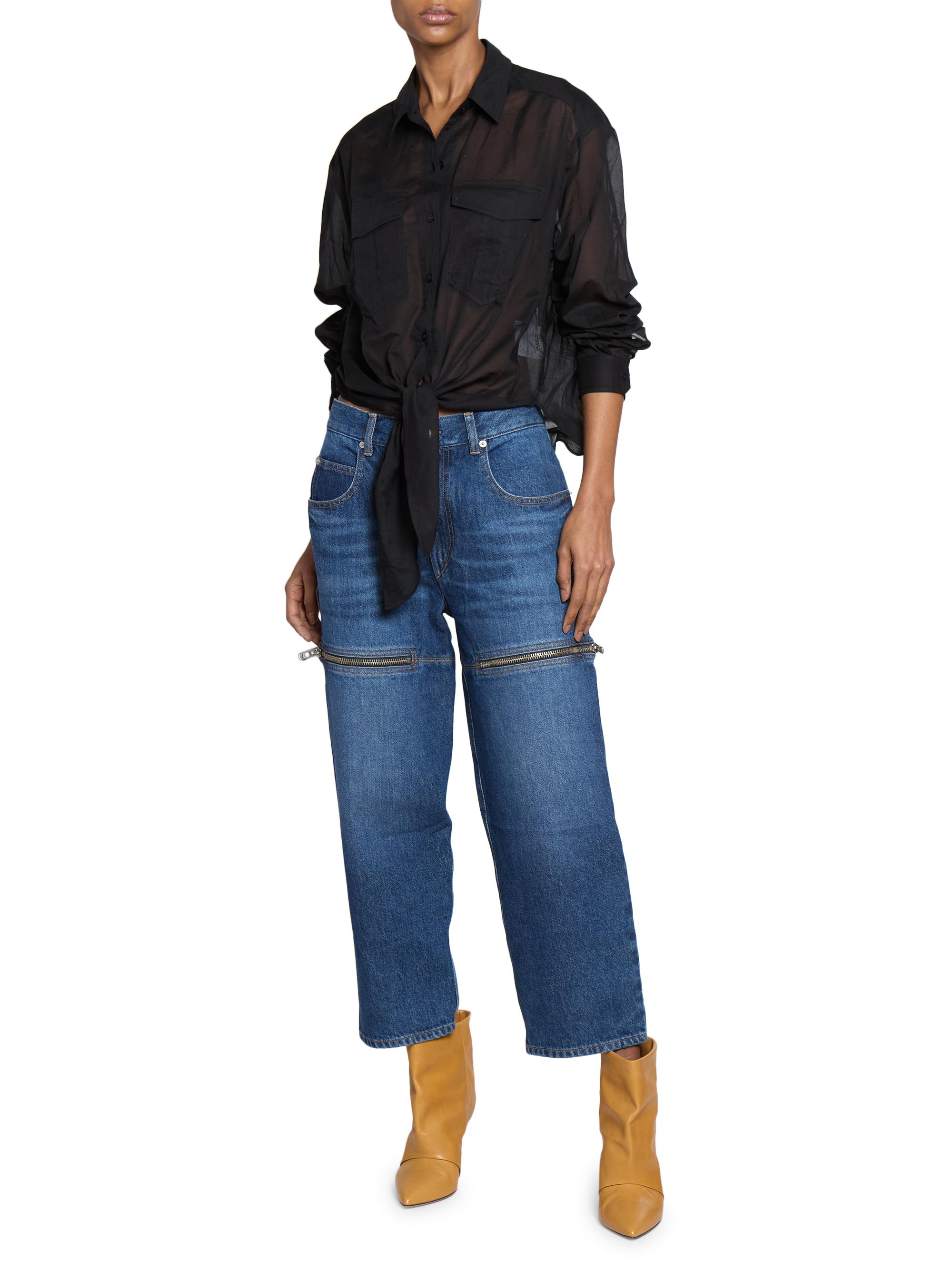Isabel Marant Étoile Nath Cotton Utility Shirt | Saks Fifth Avenue