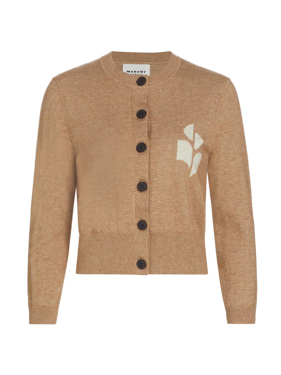 Isabel Marant - ISABEL MARANT ETOILE ウール カーディガン Women's Knitwear Marant Etoile | ISABEL MARANT Official
