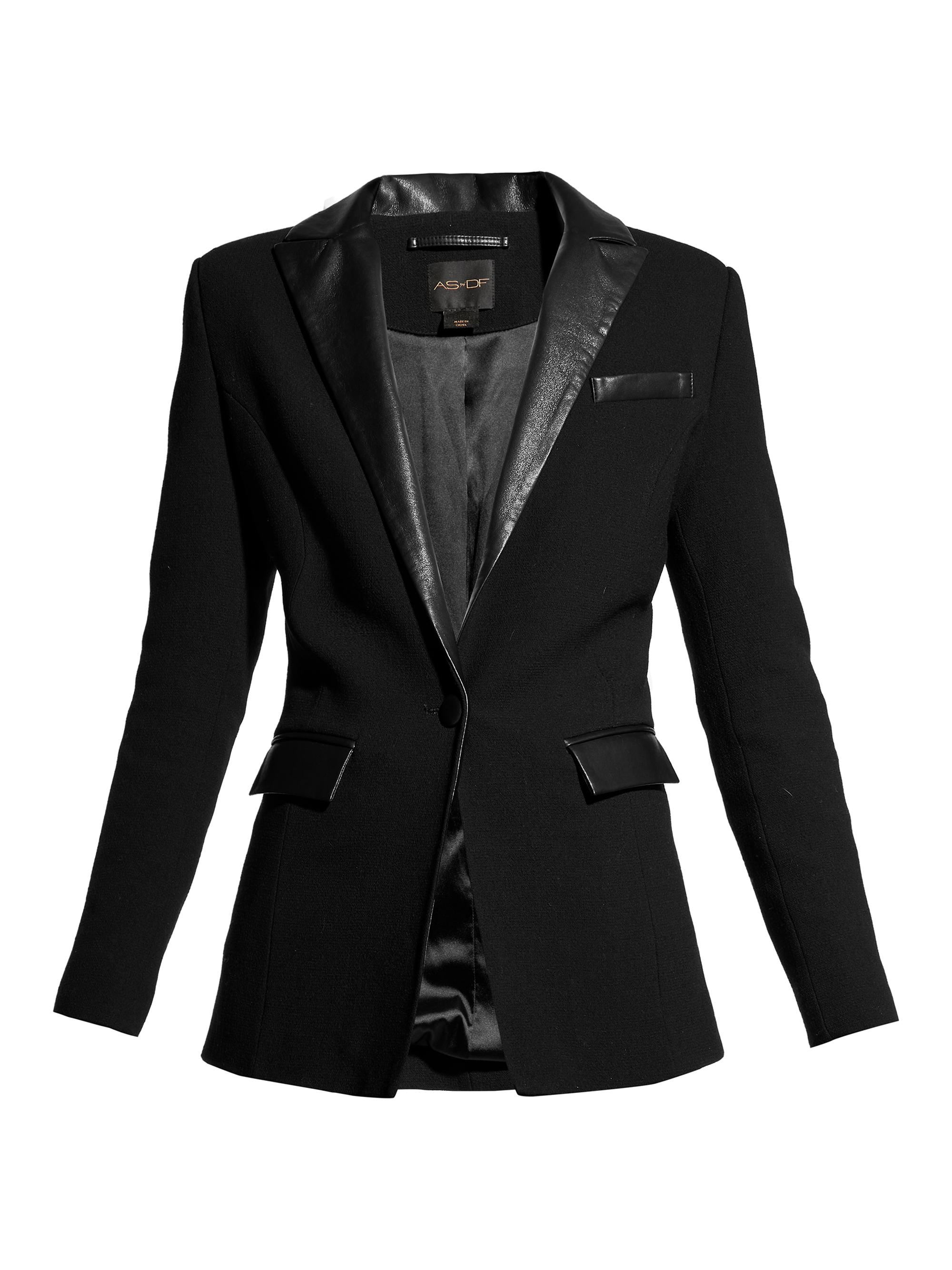 AS by DF Women's Rory Tuxedo Blazer - Black