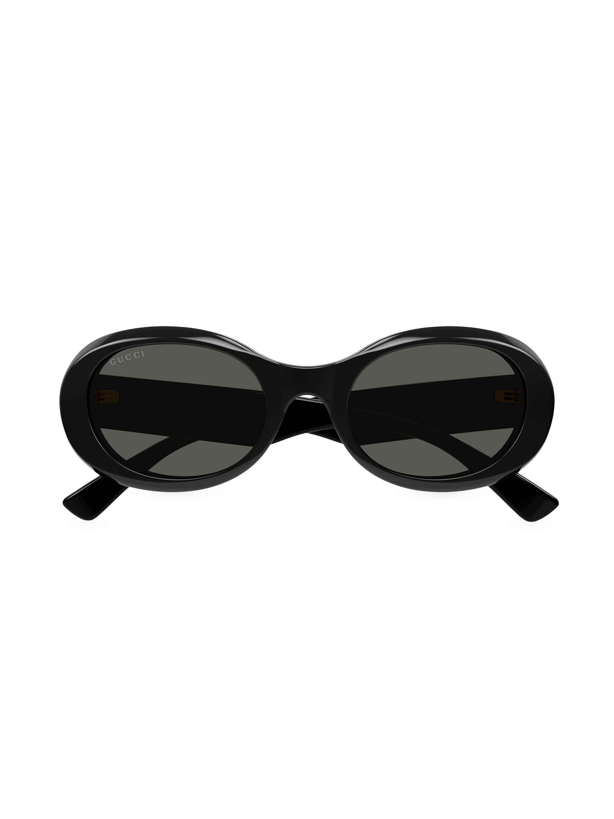 小物 Archive GUCCI oval sunglasses black Oval frame sunglasses in black | GUCCI® US