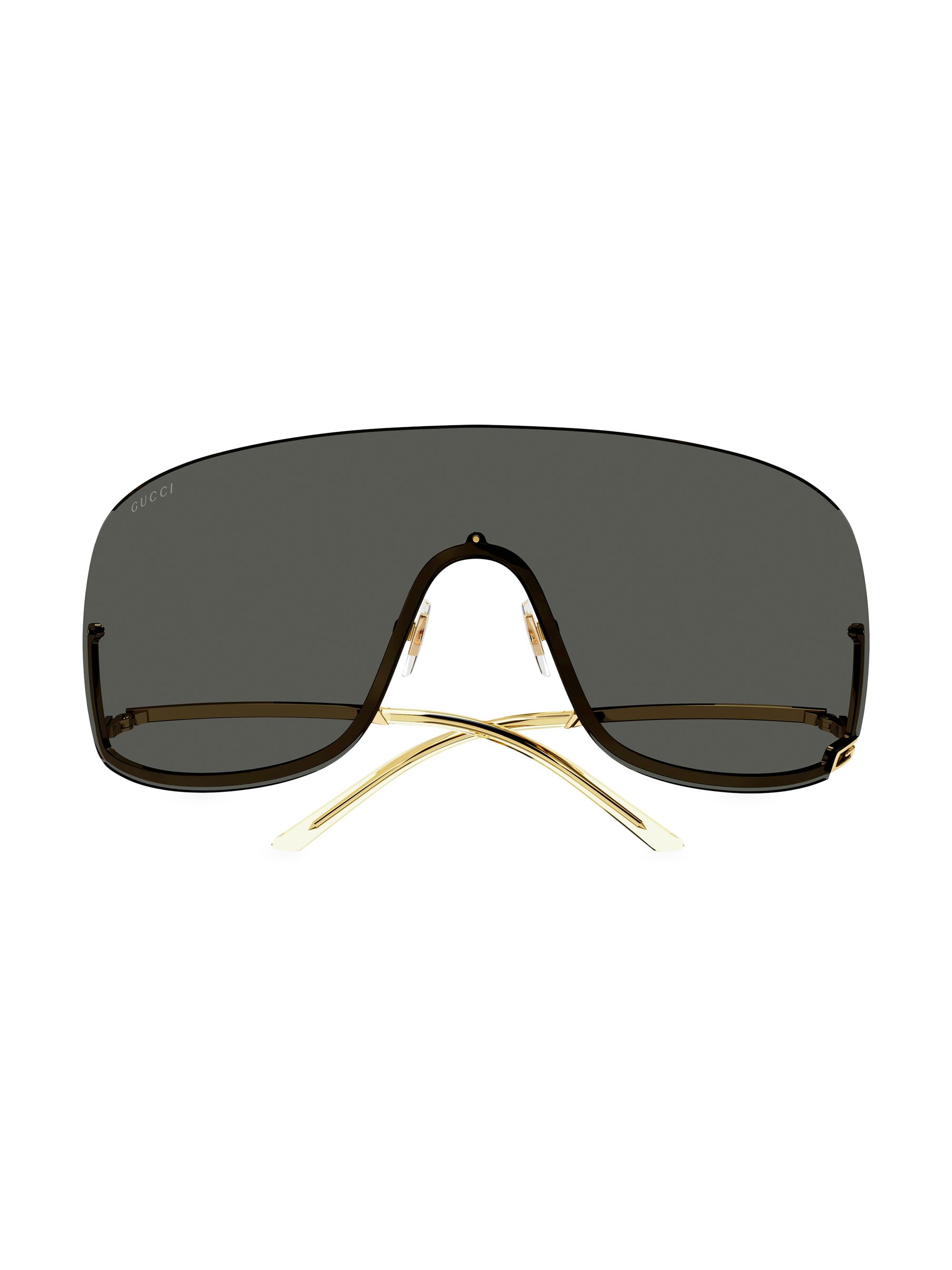 Gucci Tom 99MM Shield Sunglasses | Saks Fifth Avenue